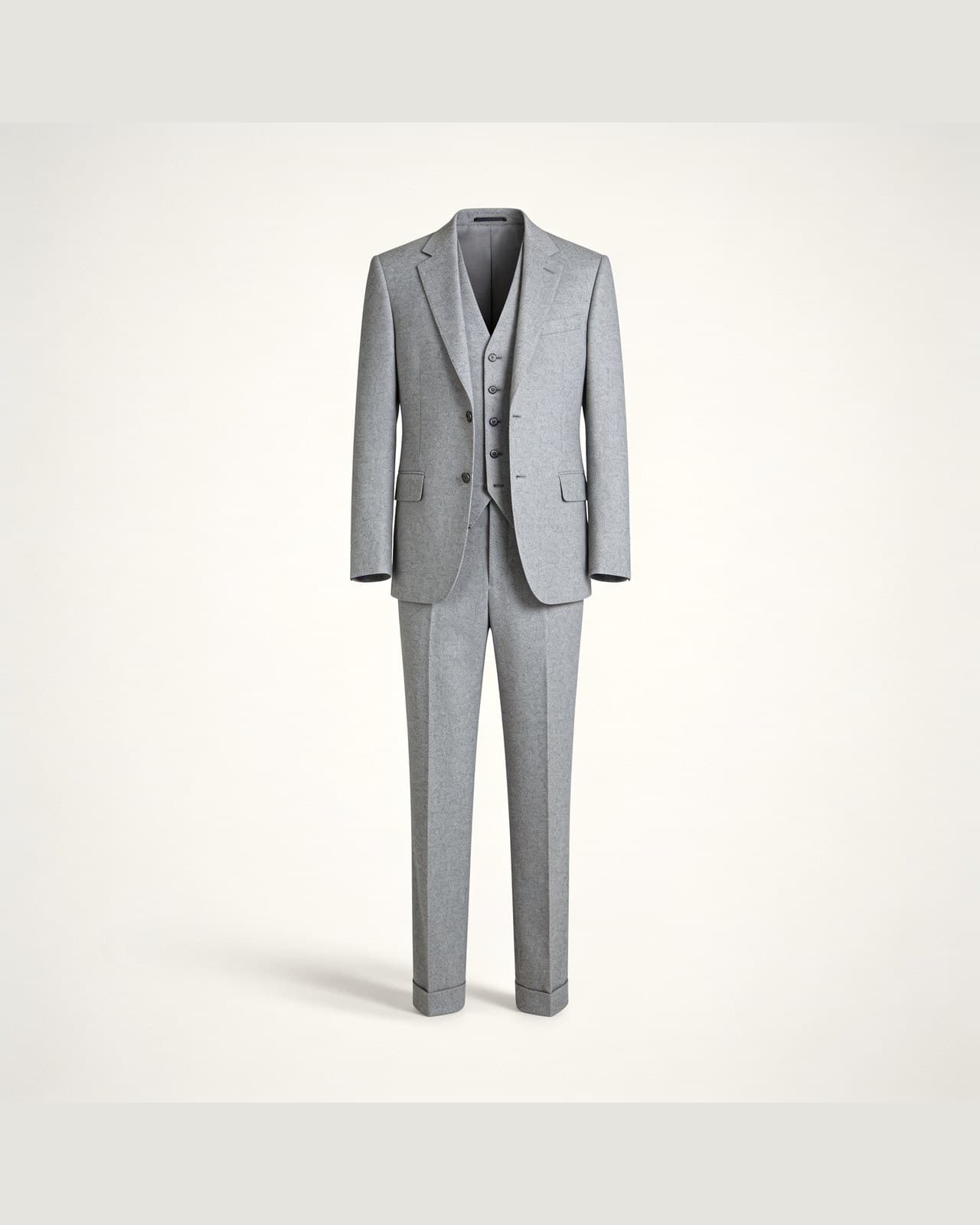 Annone Three-Piece Suit · Light grey