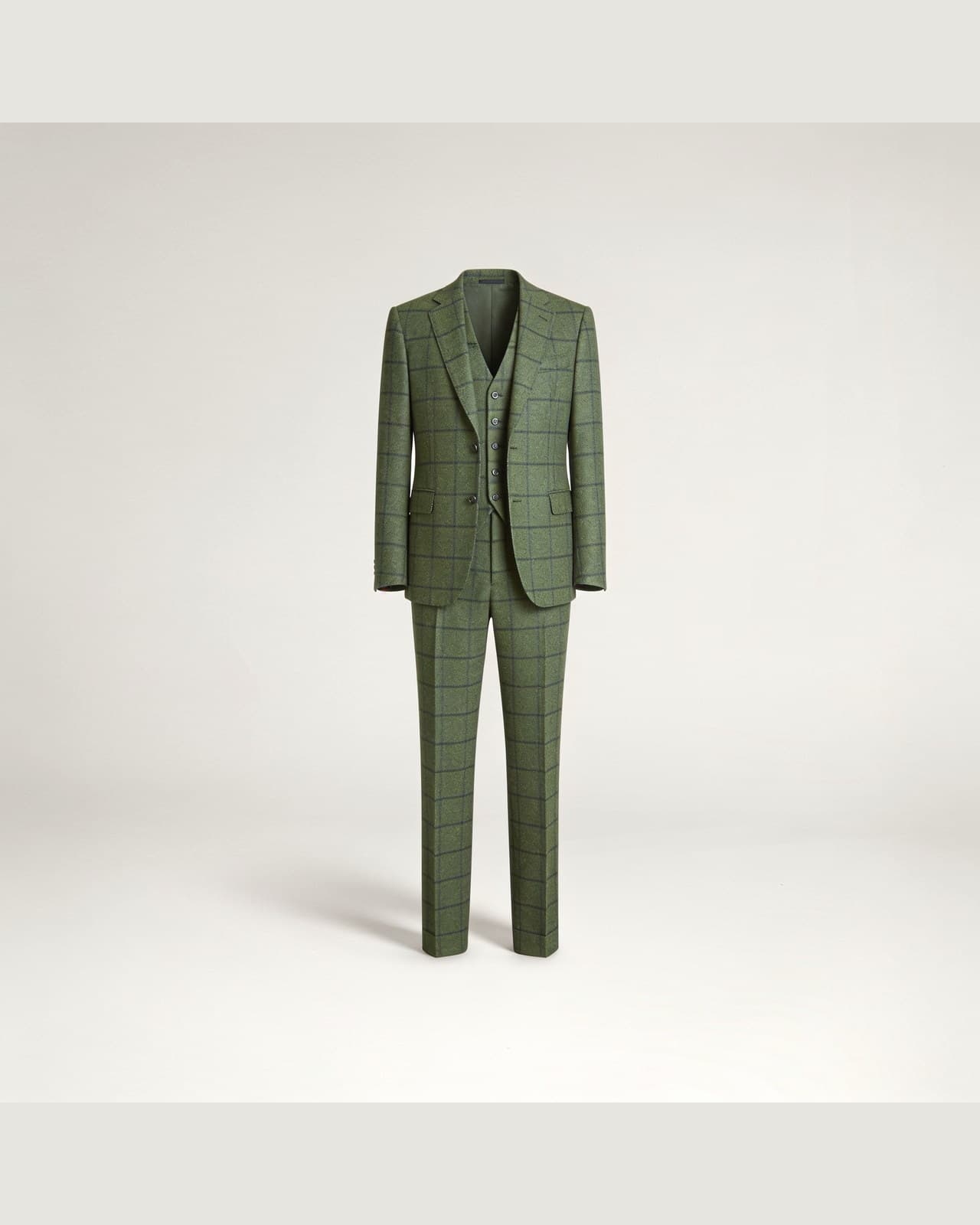 Ello Checked Suit · Green check