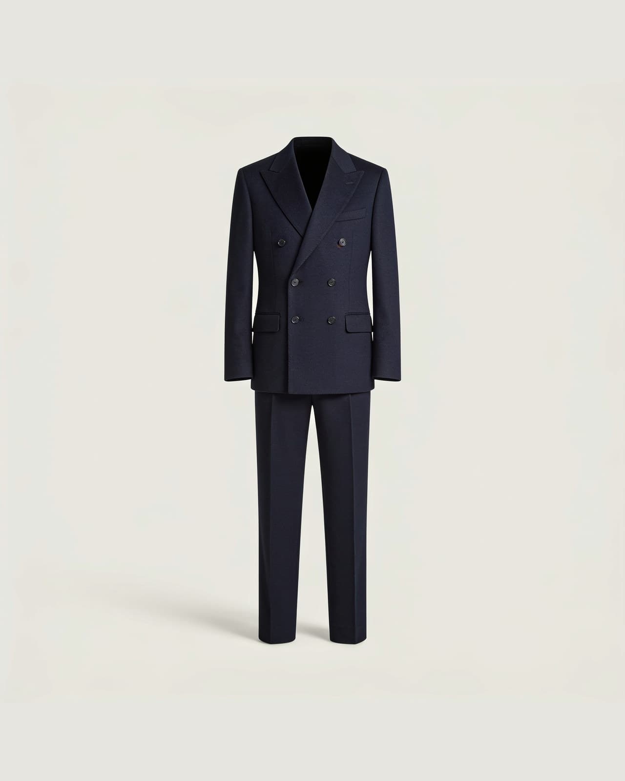 Galbiate Double-Breasted Suit · Navy