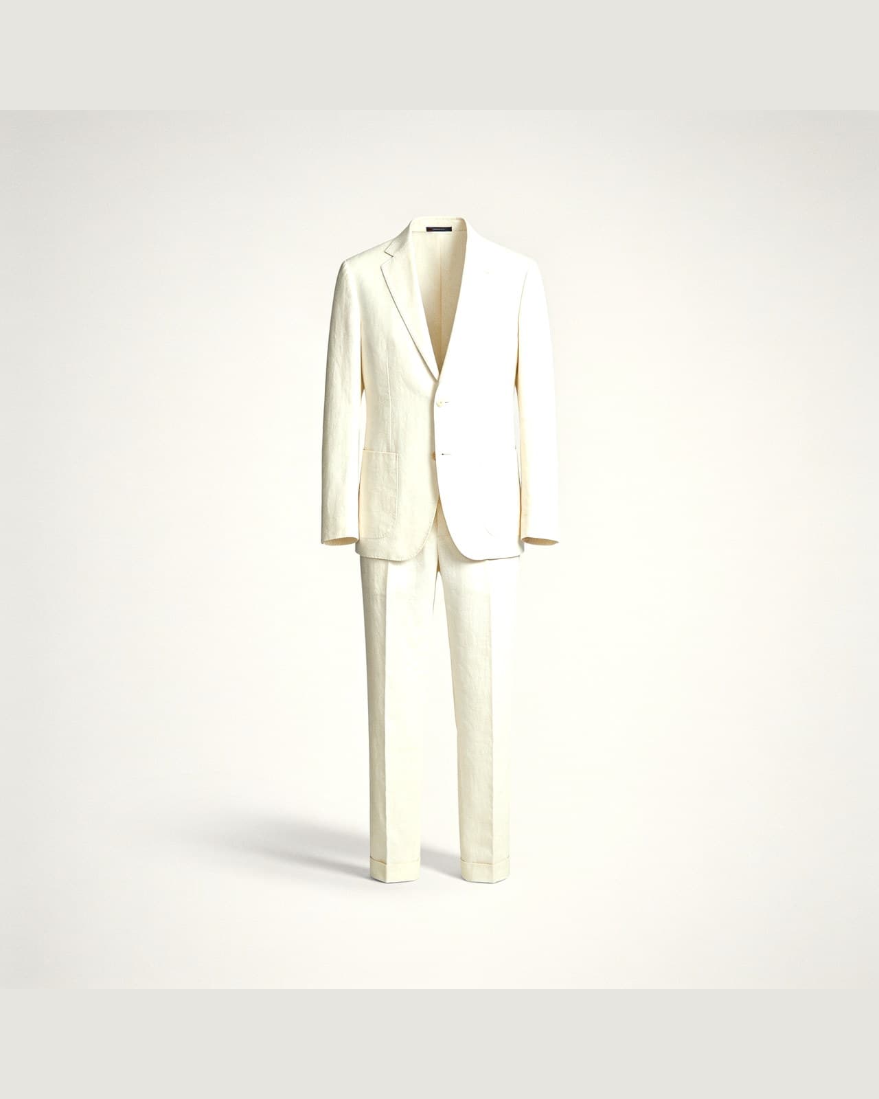Garlate Linen Suit · Cream