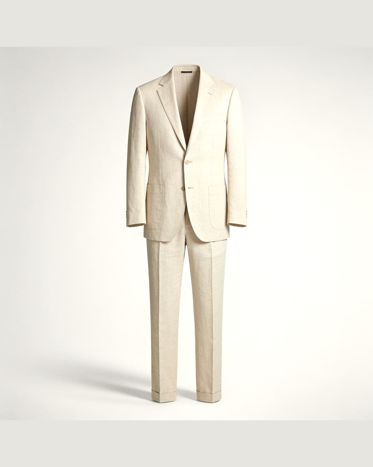Garlate Linen Suit · Sand