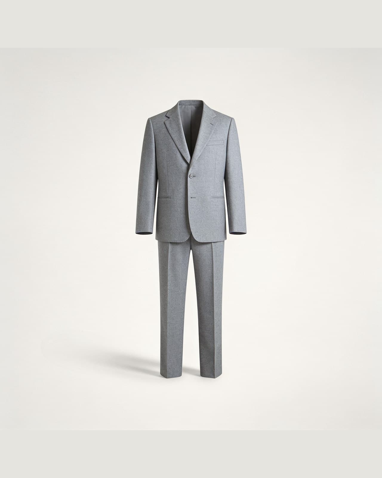 Molteno Flannel Suit · Grey