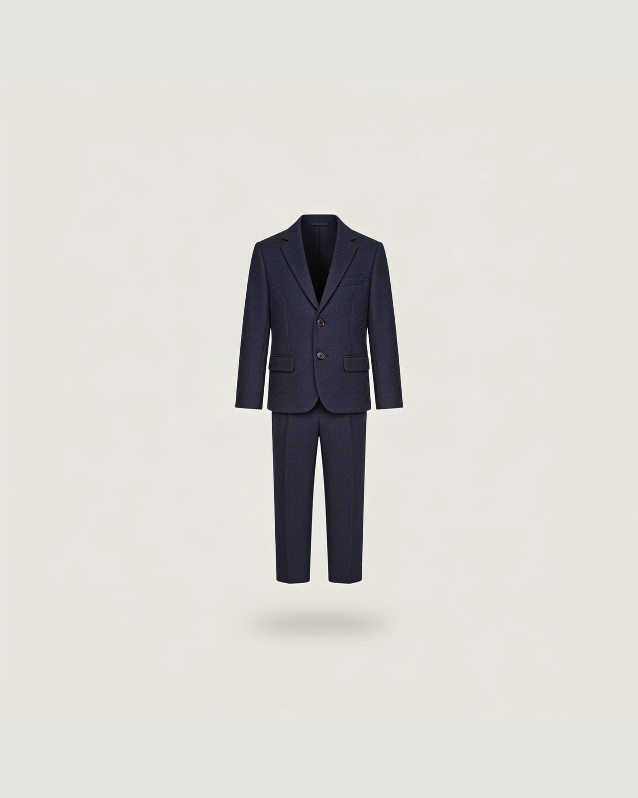 Valmadrera Wool Suit · Navy
