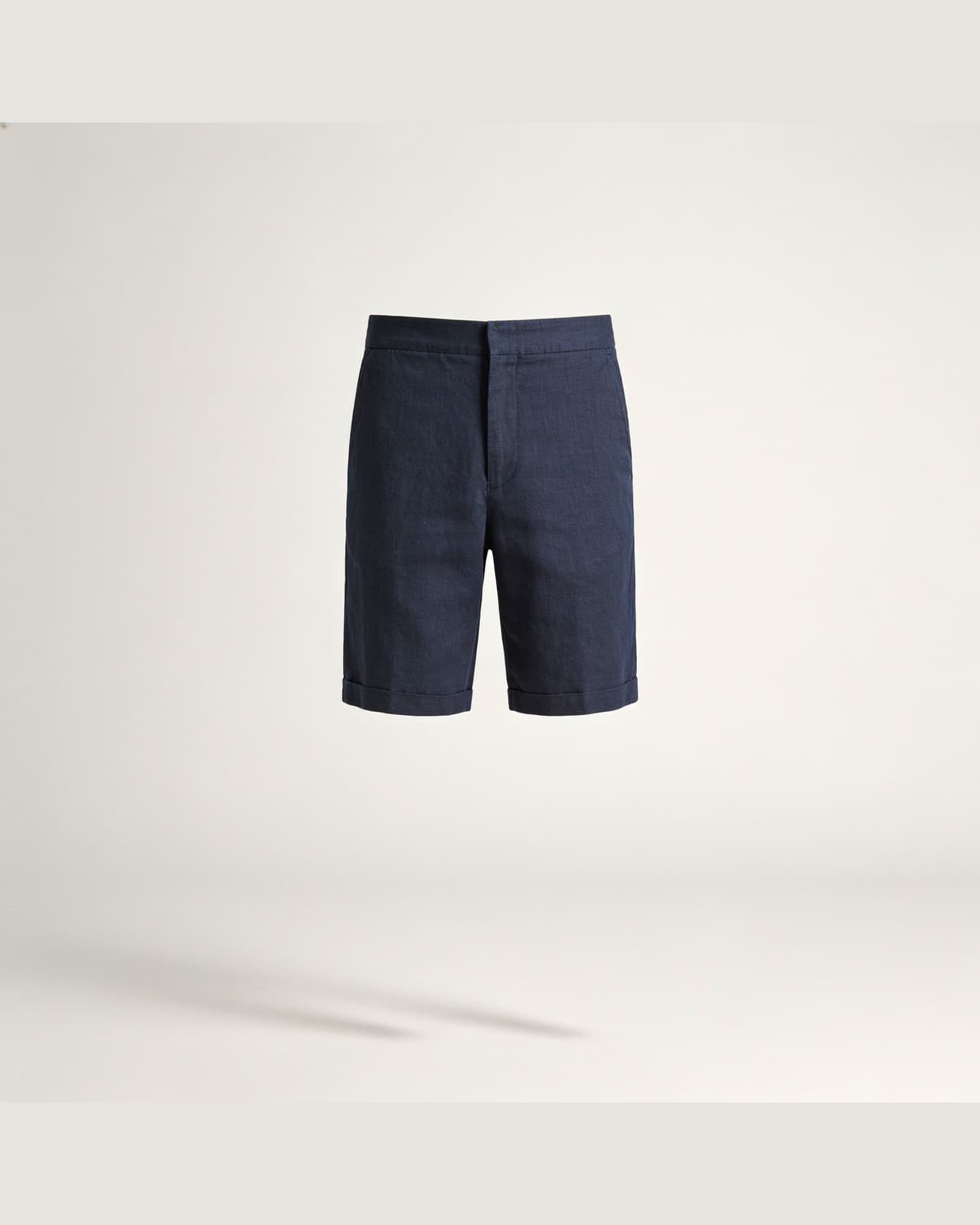 Framura Linen Shorts · Lake navy