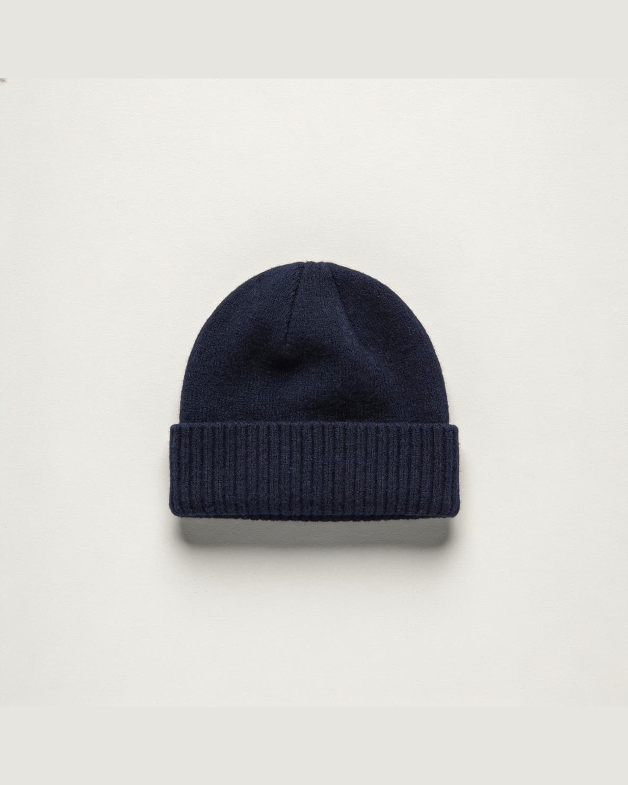 Cortina Cashmere Beanie · Lake navy