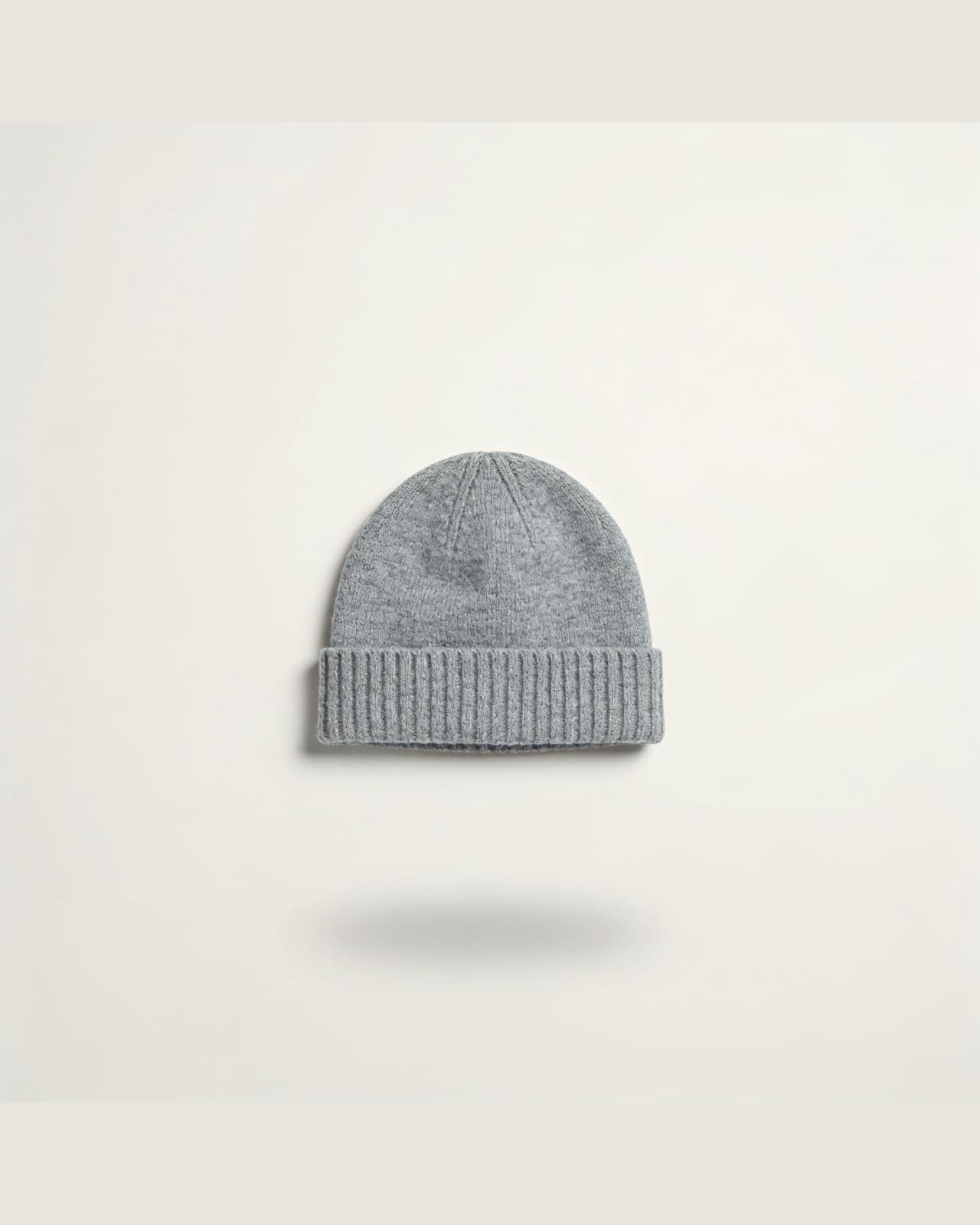 Cortina Cashmere Beanie · Grey melange