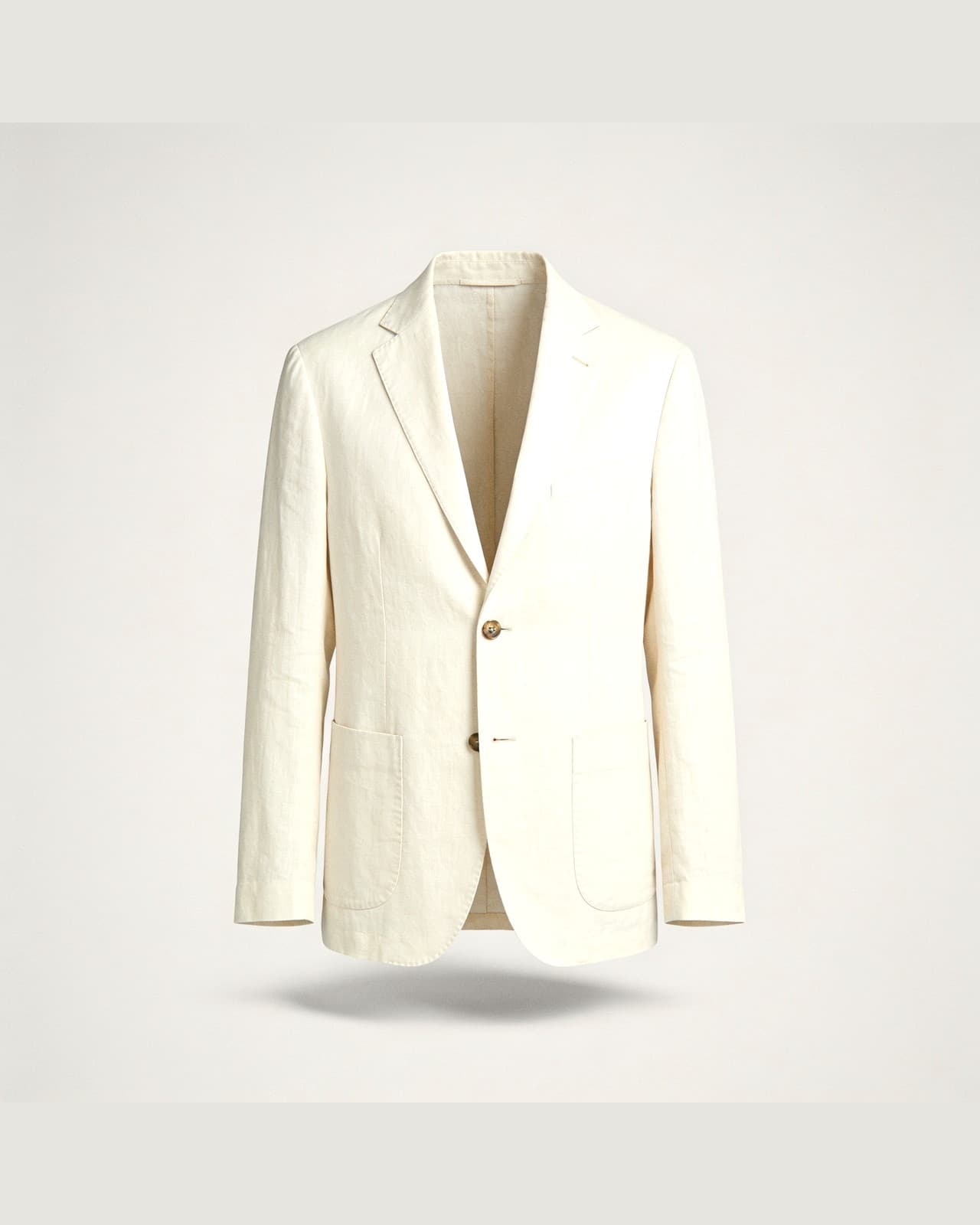 Bindo Linen Blazer · Cream