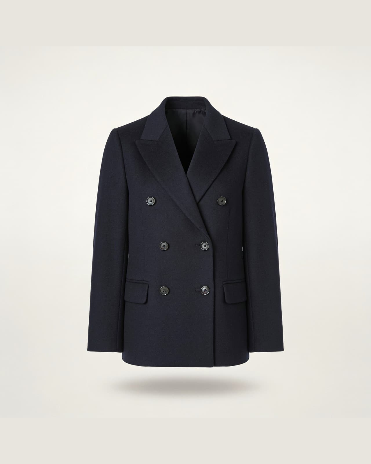 Loppia Double-Breasted Blazer · Midnight navy