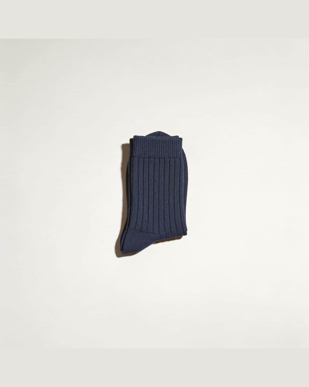 Bulciago Wool Socks · Navy