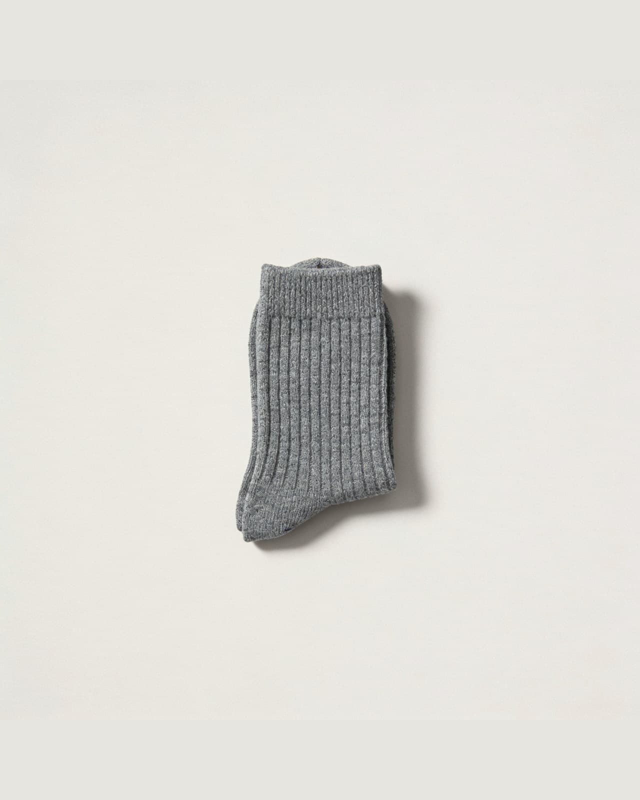 Bulciago Wool Socks · Grey melange