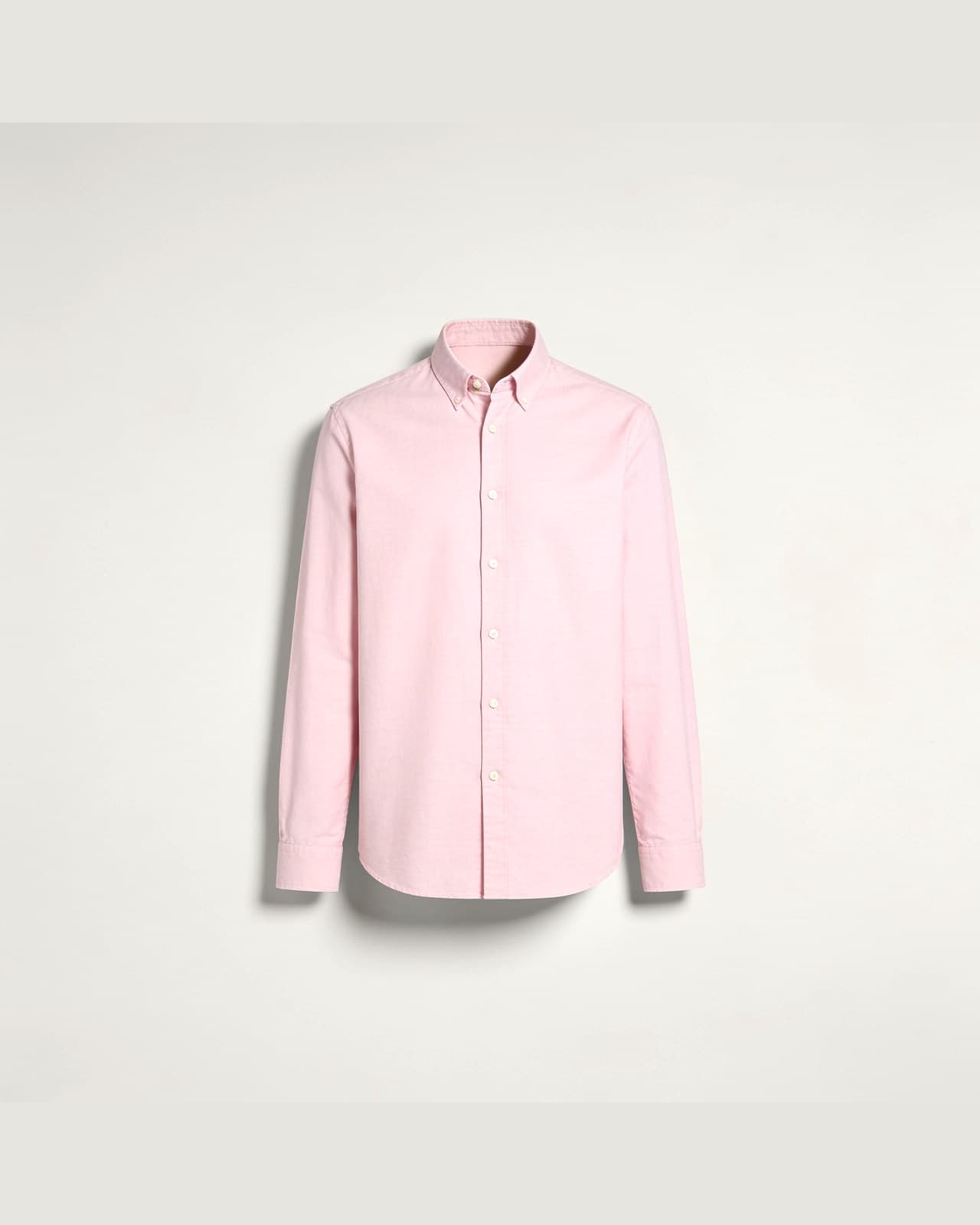 Barzio Washed Oxford Shirt · Dusty pink
