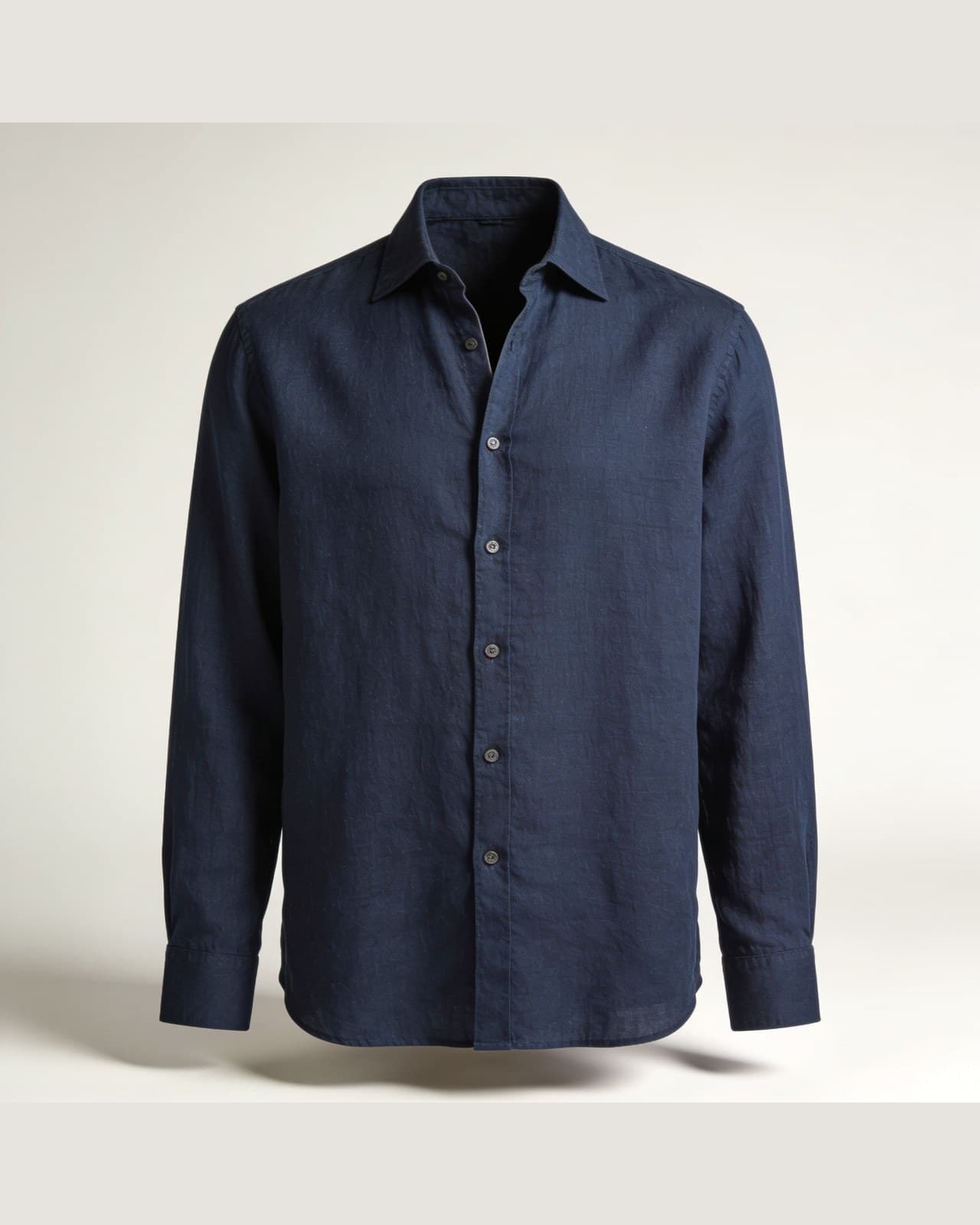Crandola Linen Shirt · Lake navy