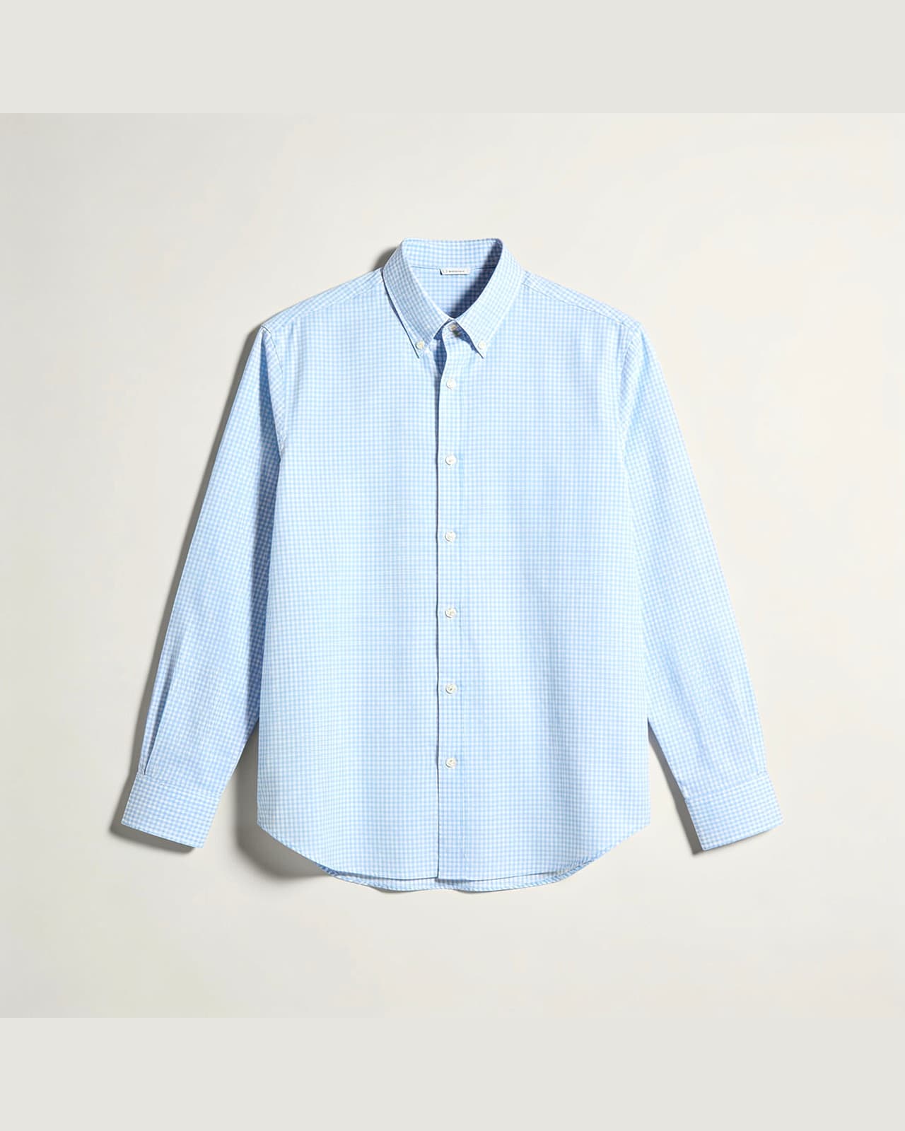 Introbio Gingham Shirt · Blue gingham