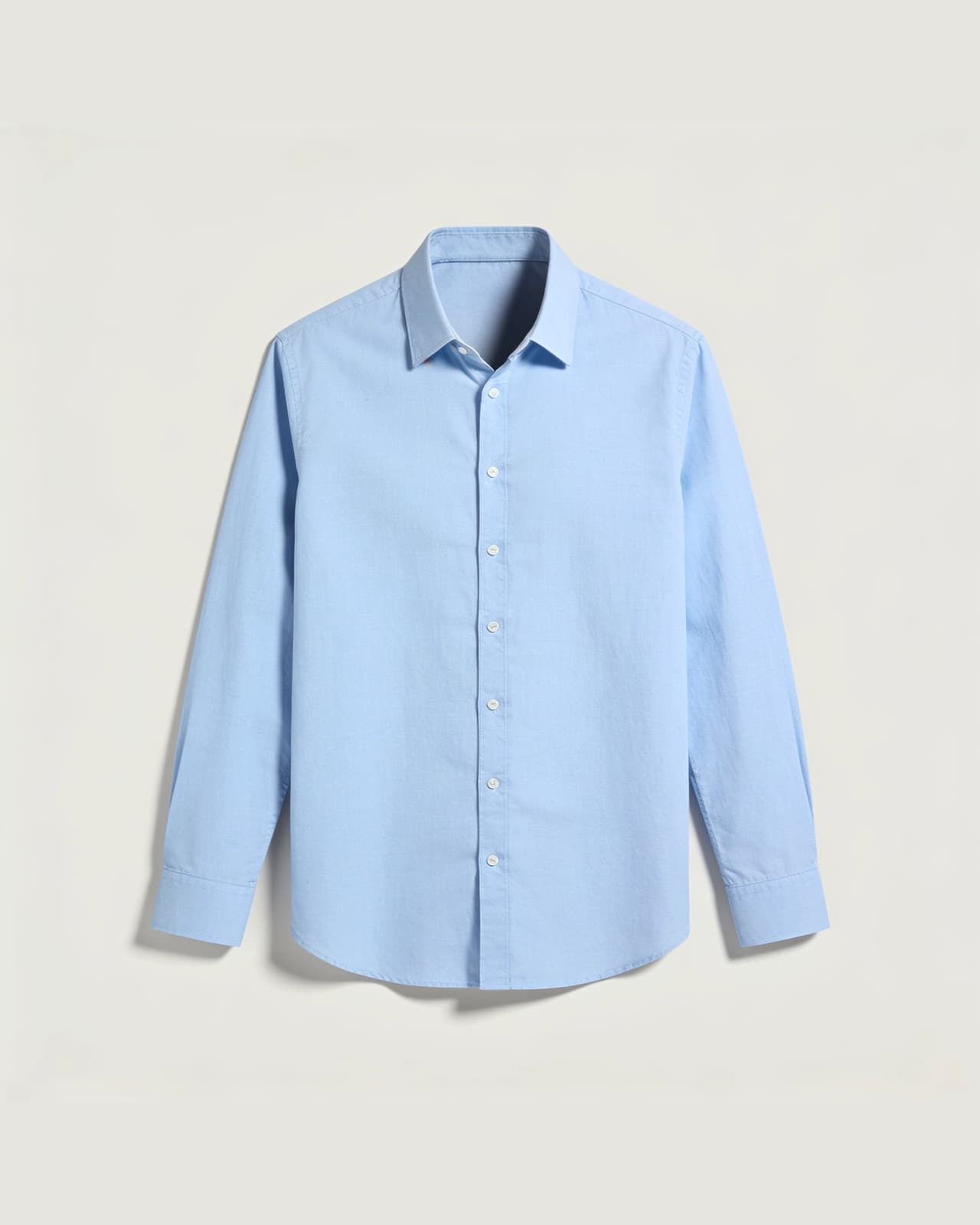 Lezzeno Soft Collar Shirt · Light blue