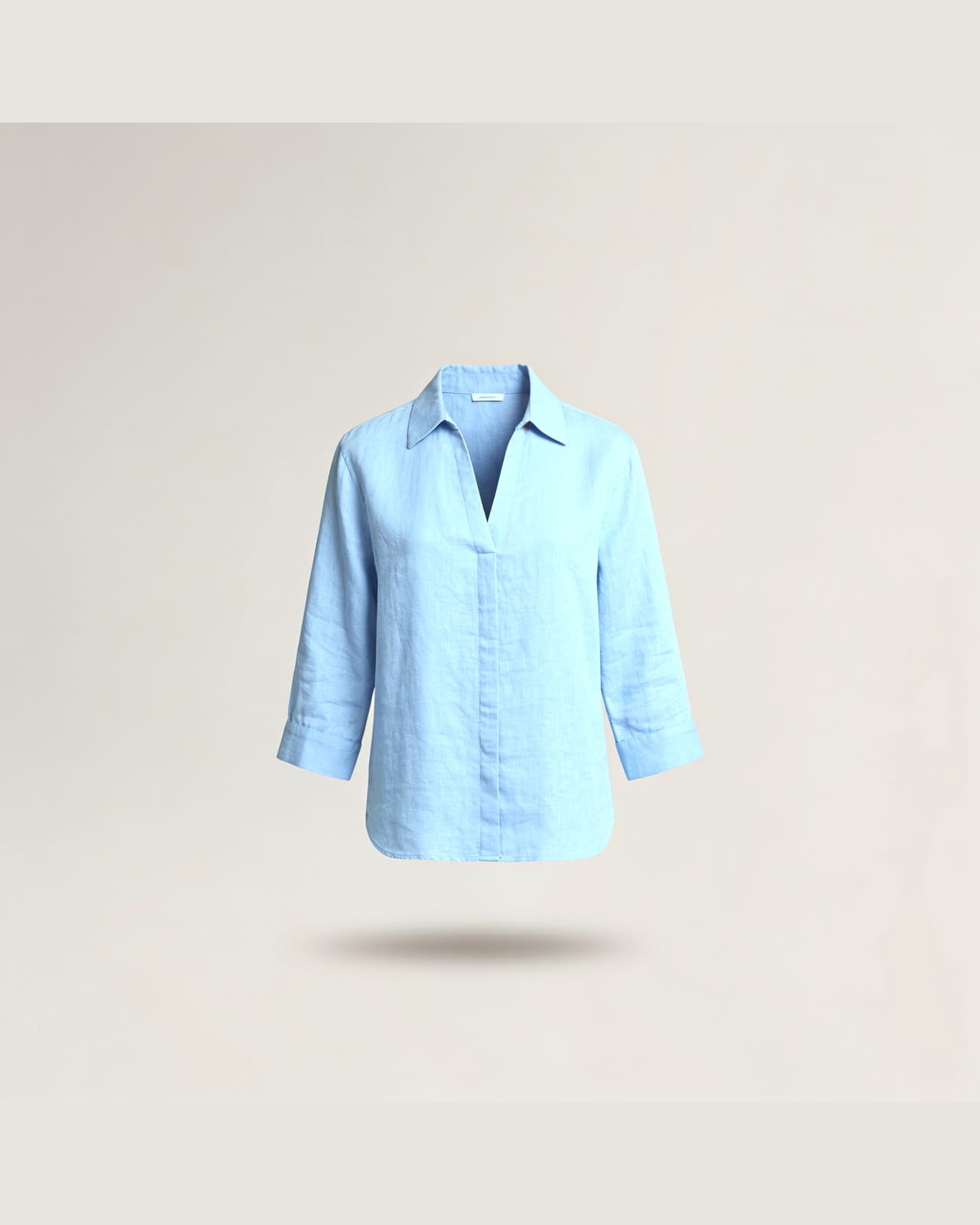 Olgiasca Linen Shirt · Light blue