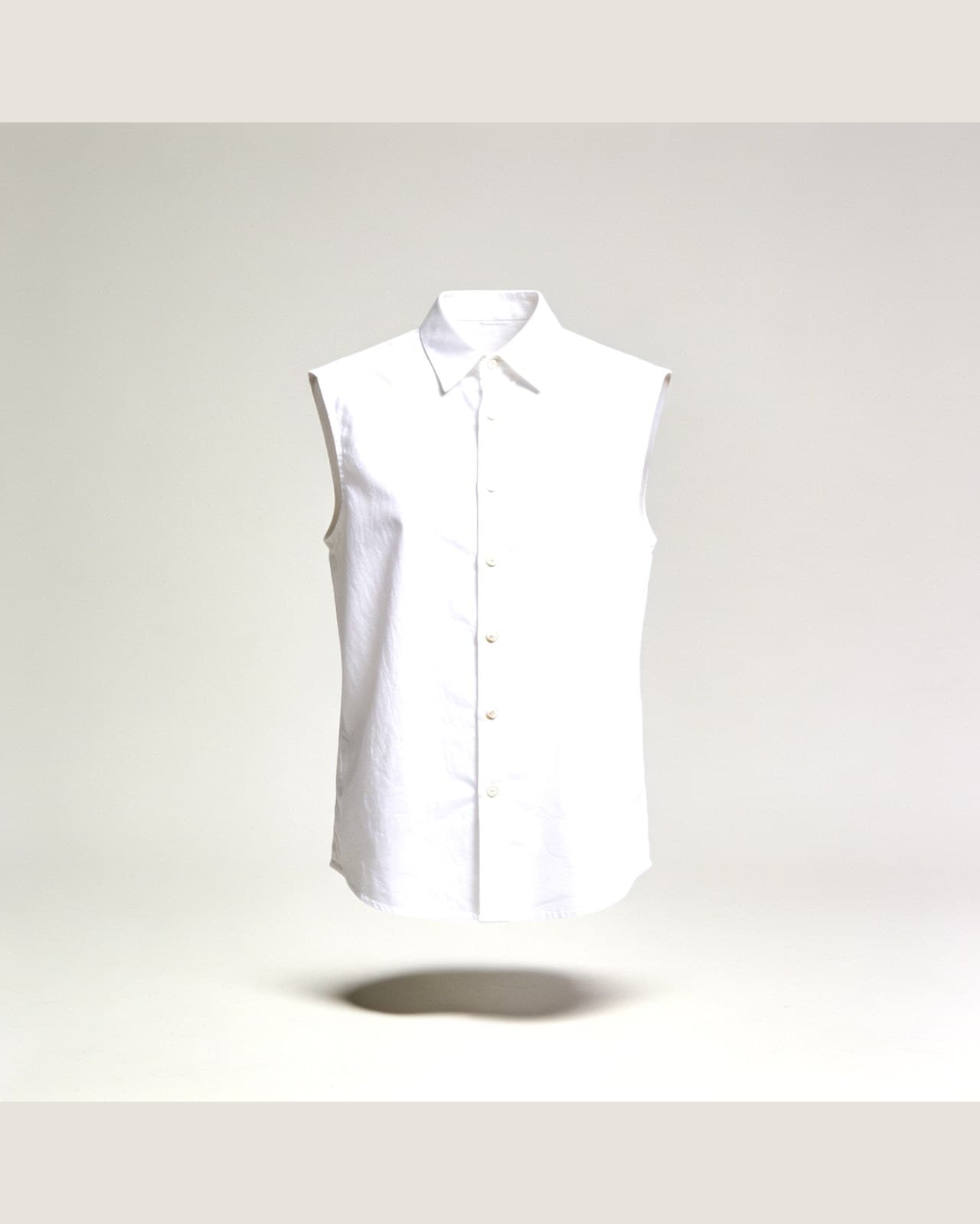 Prestone Sleeveless Shirt · Fehér