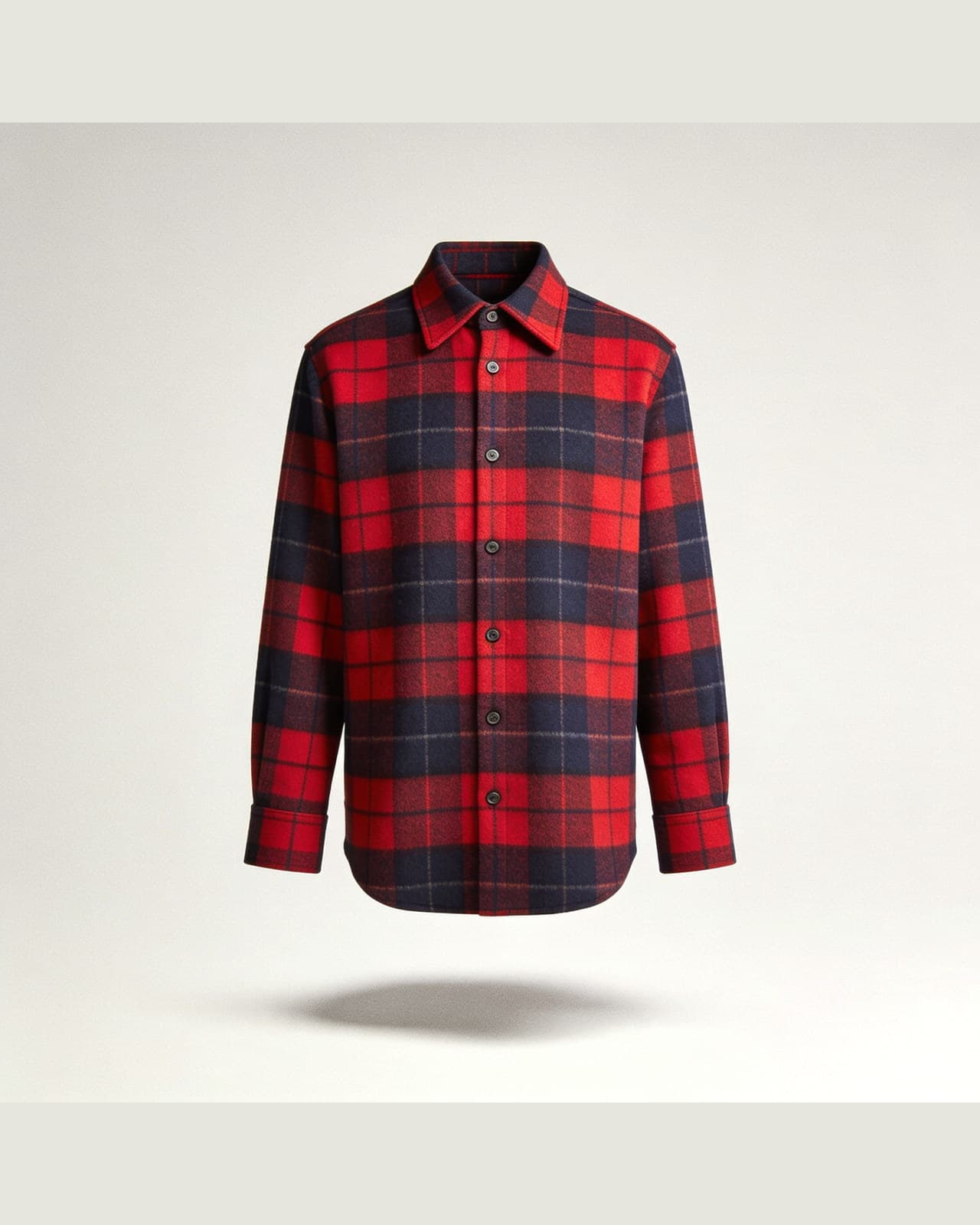 Taceno Tartan Shirt · Red tartan