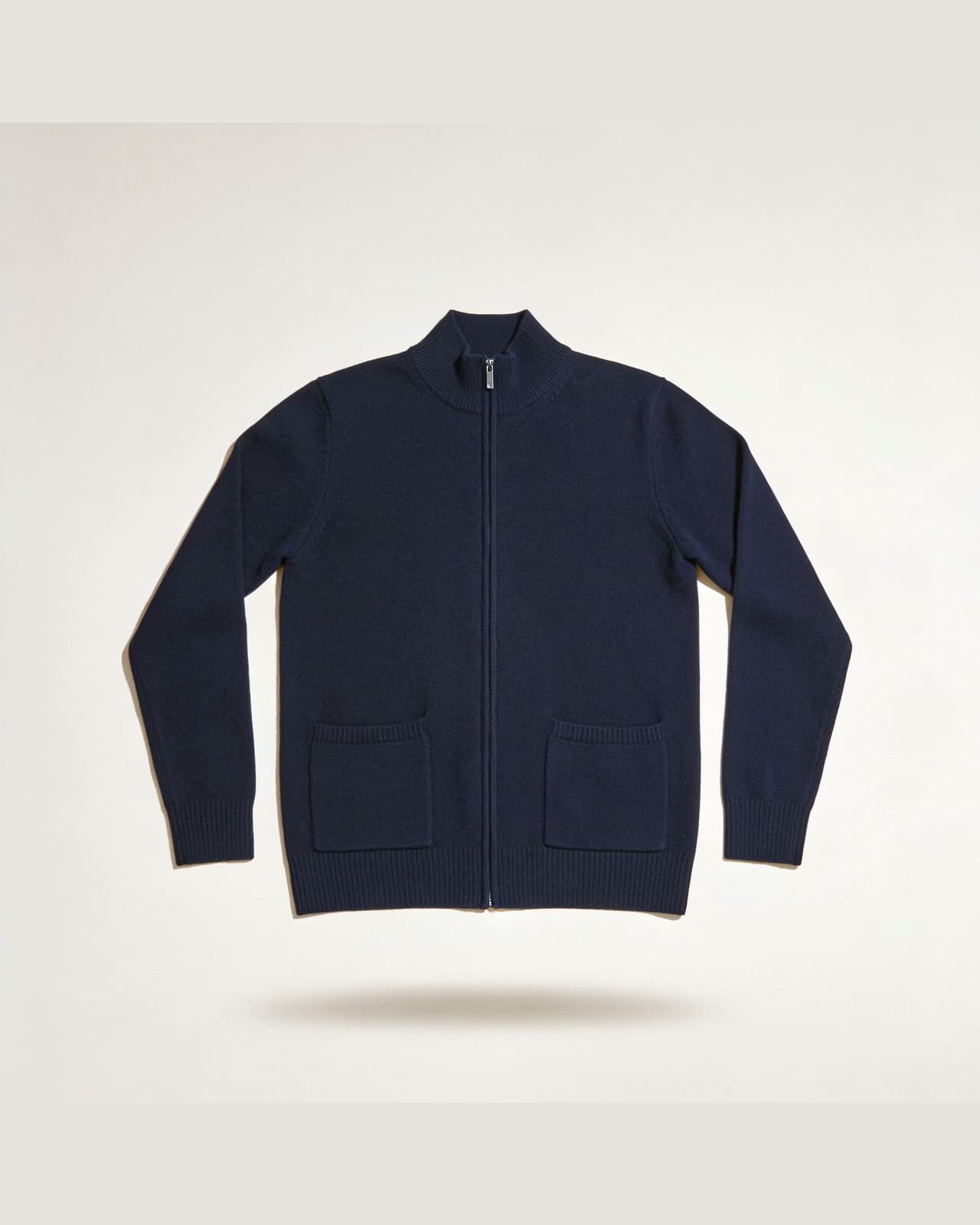 Brenzio Zip Cardigan · Midnight navy