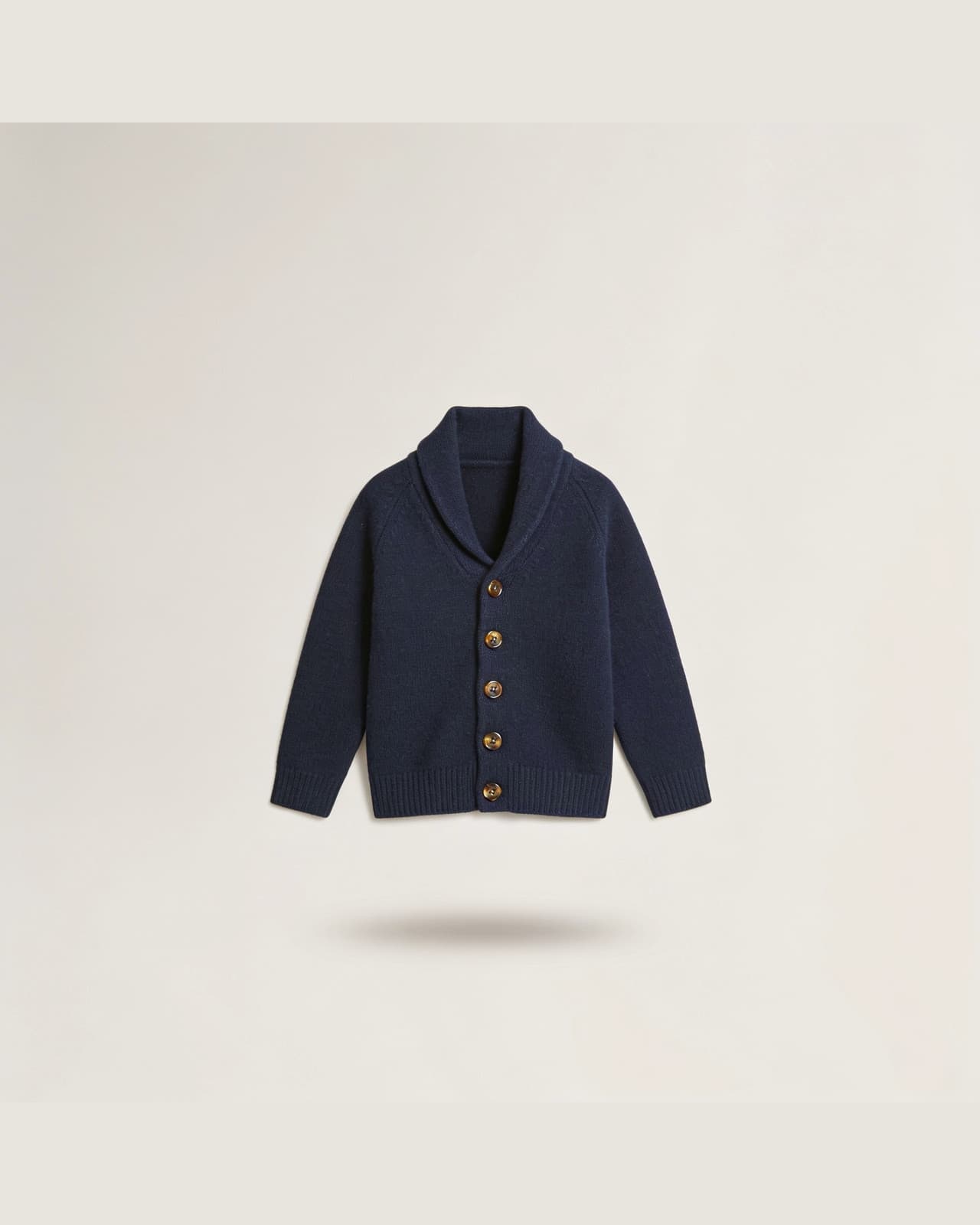 Cernobbio Shawl Cardigan · Lake navy
