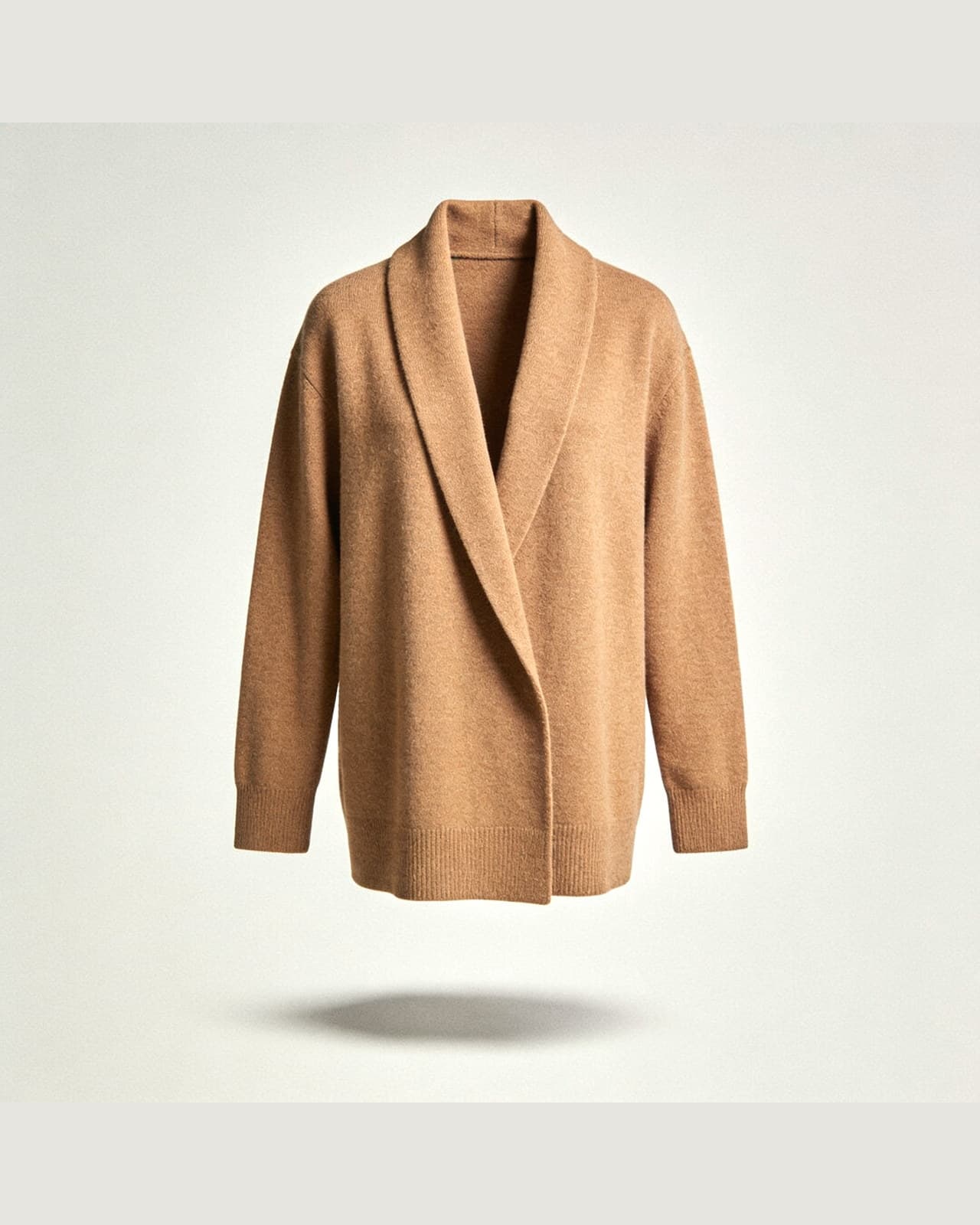 Pognana Crossover Cardigan · Kamel