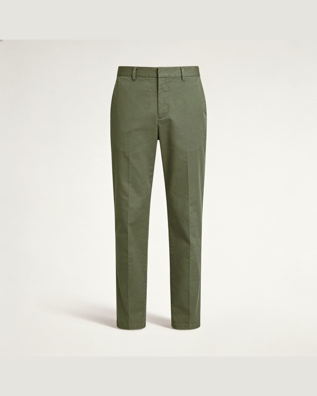 Lierna Pleated Chino · Olive