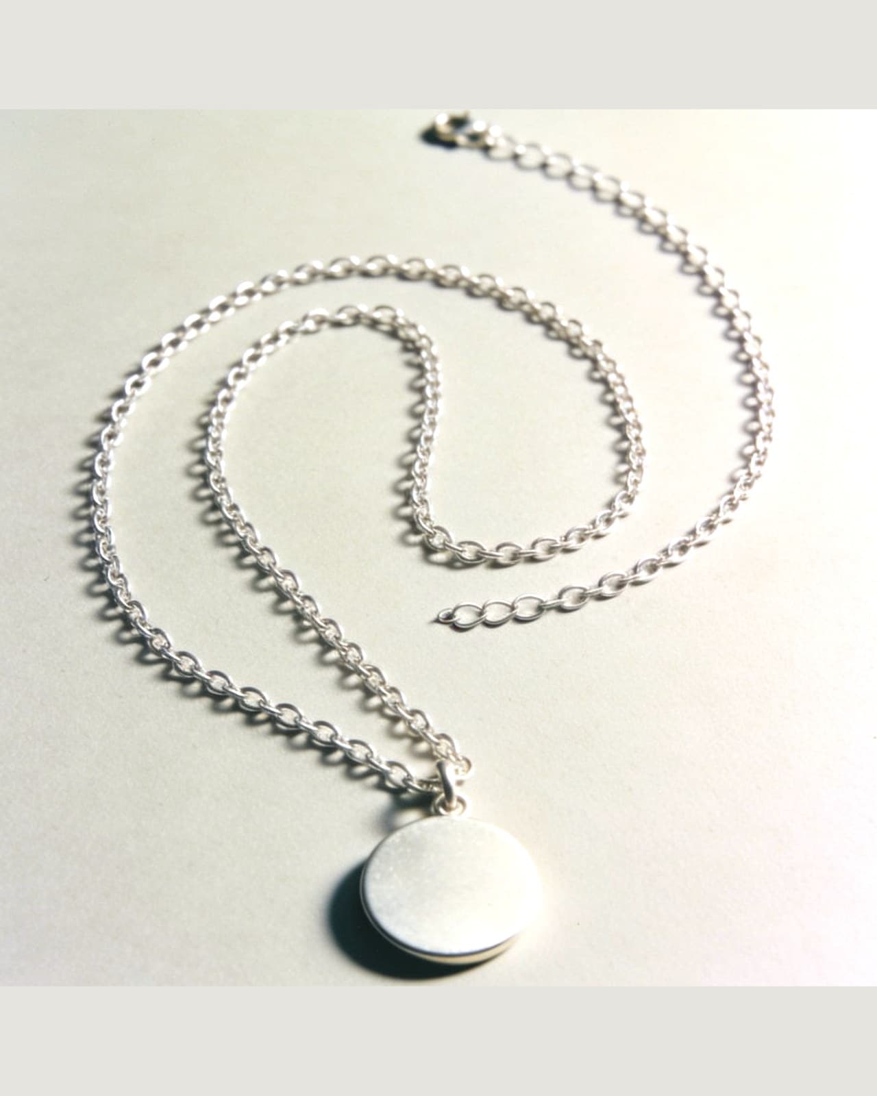 Collana con medaglia Olcio · Argento
