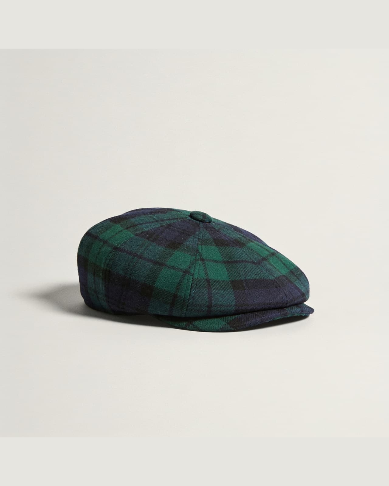 Tvídová bekovka Torriggia · Green tartan