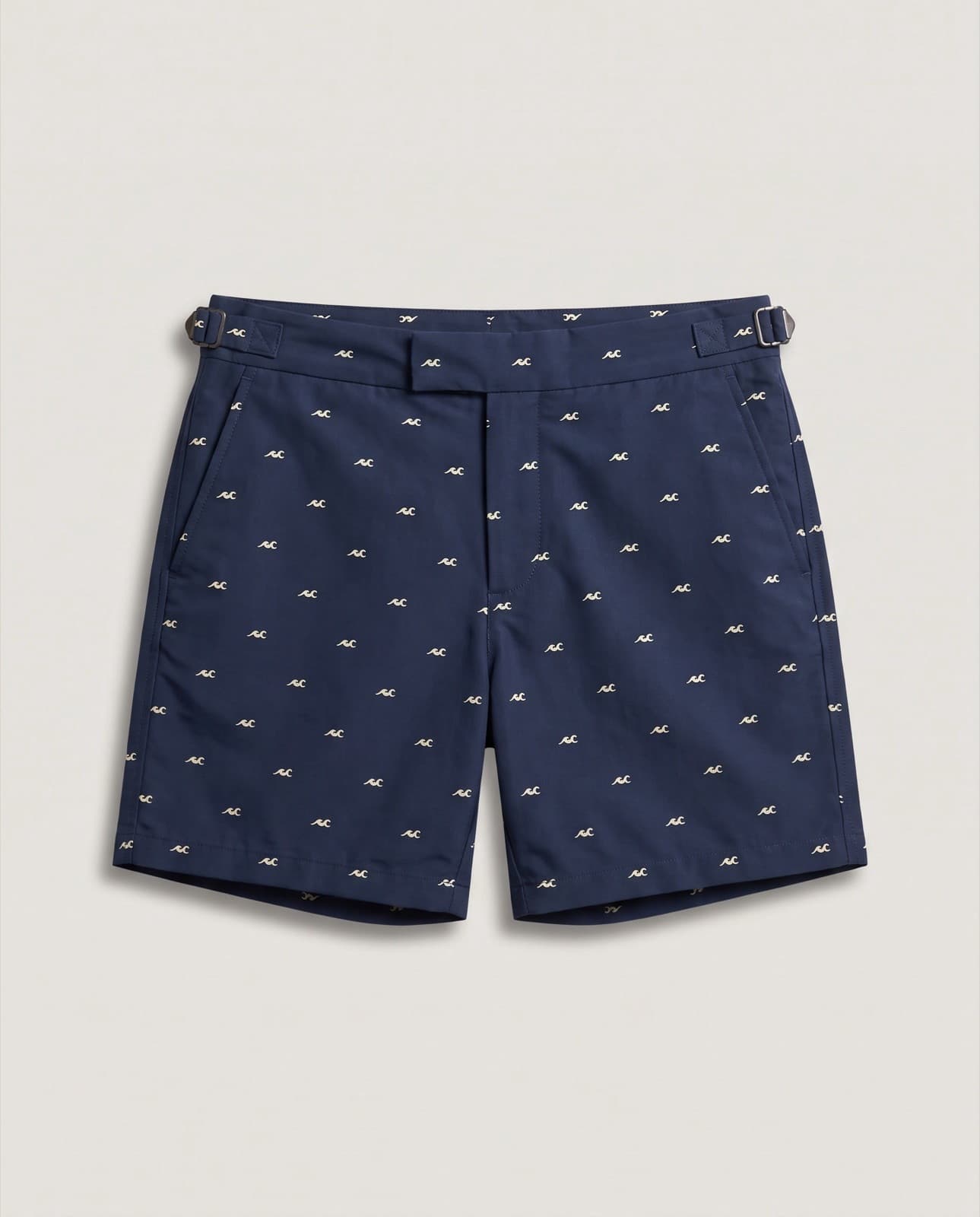 Rapallo Swim Shorts · Navy wave