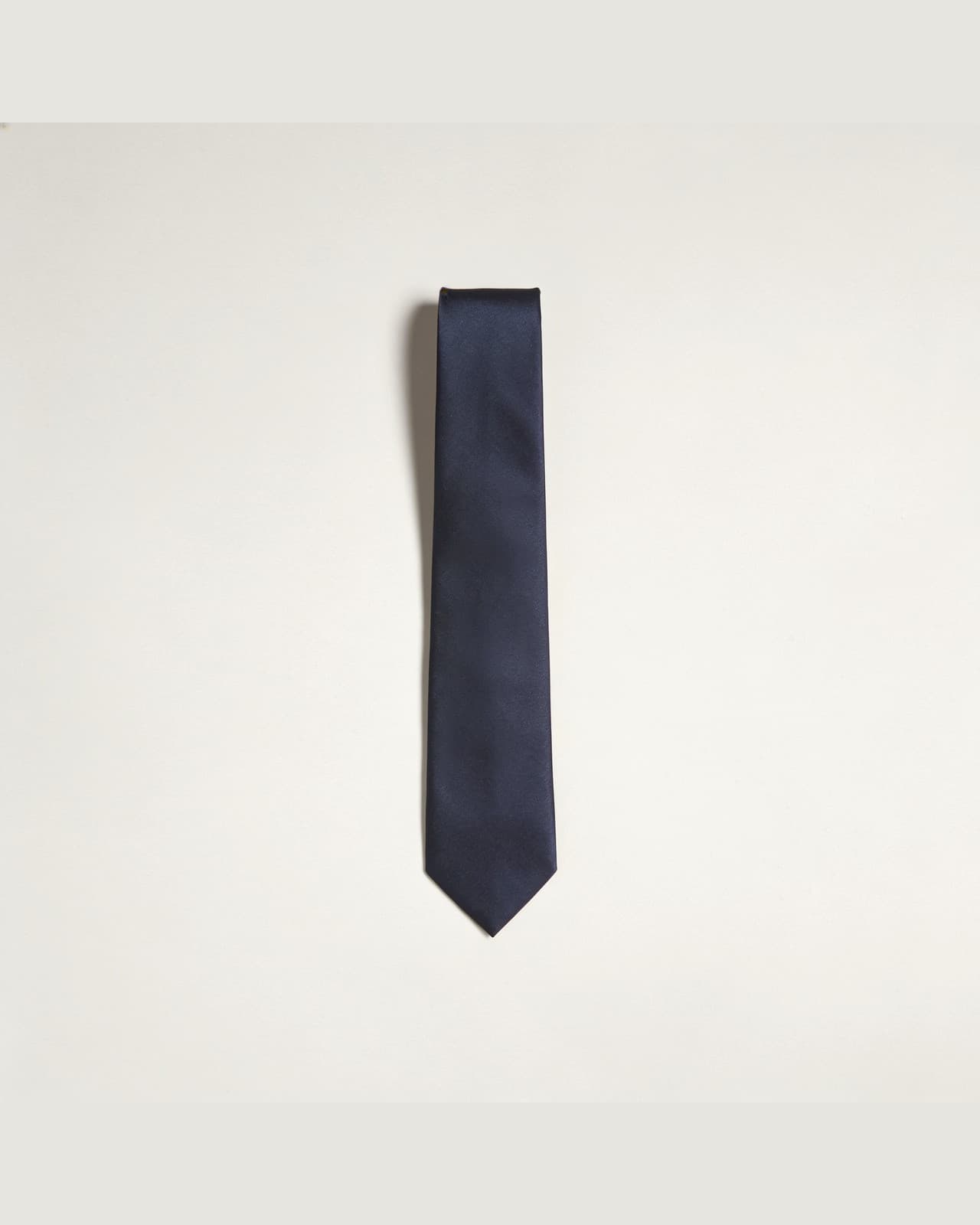 Trezzone Silk Tie · Midnight navy