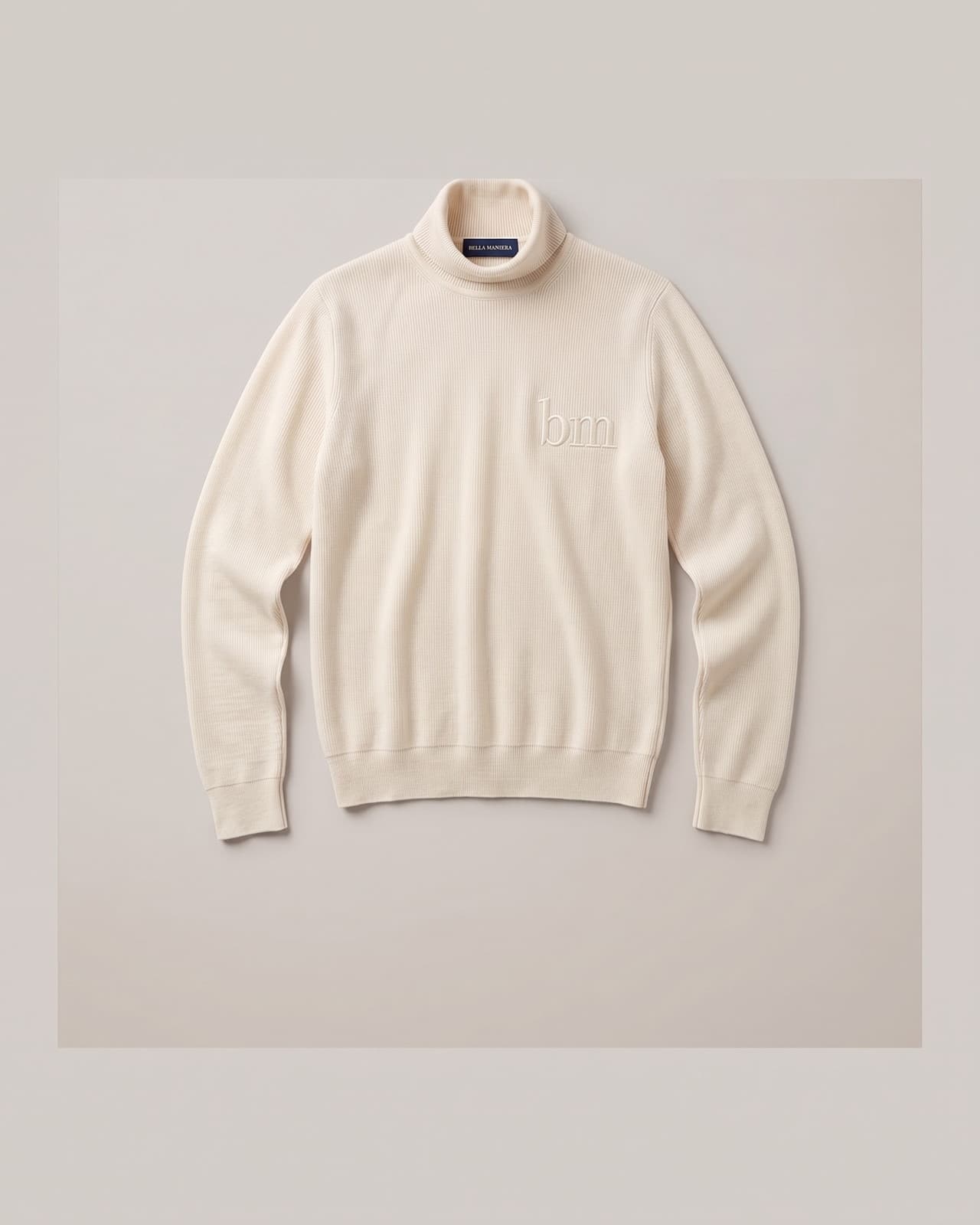 Brera Merino Turtleneck · Cream