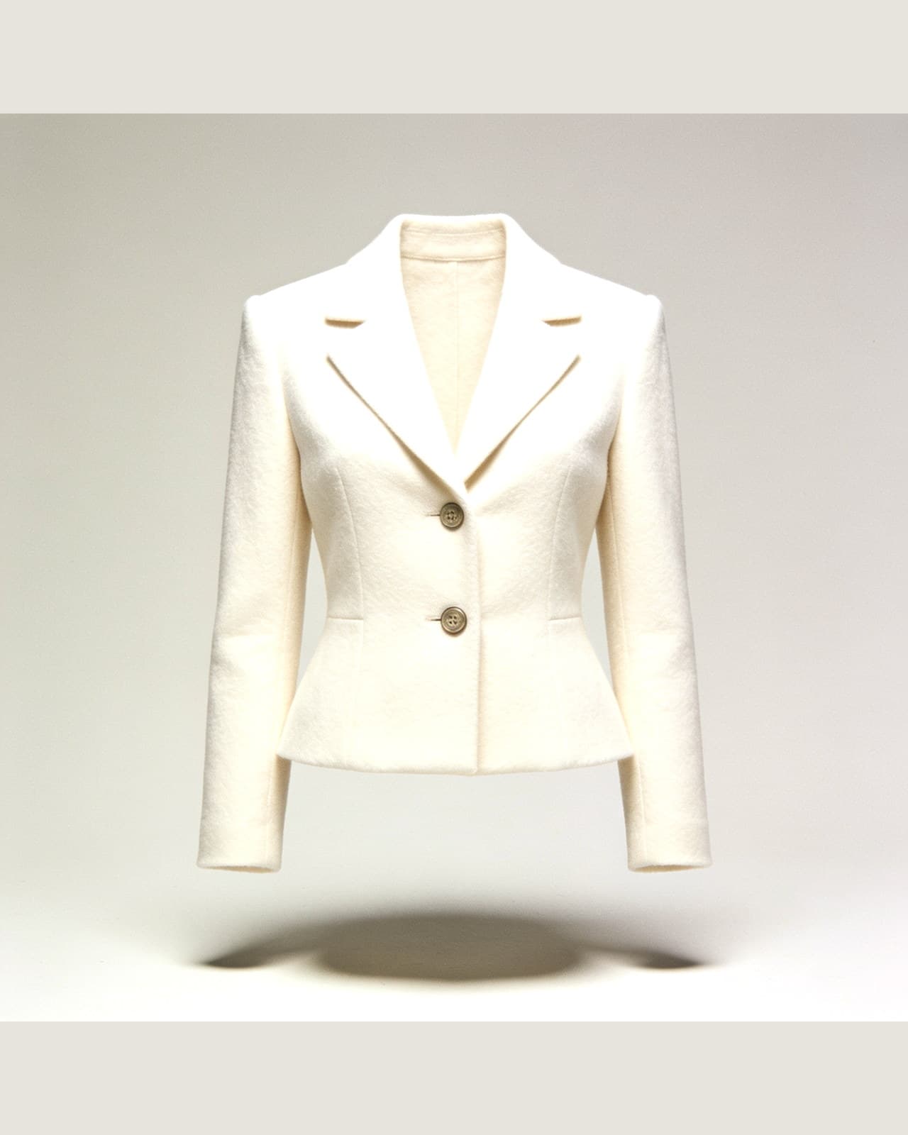 Civenna Cropped Blazer · Krémová