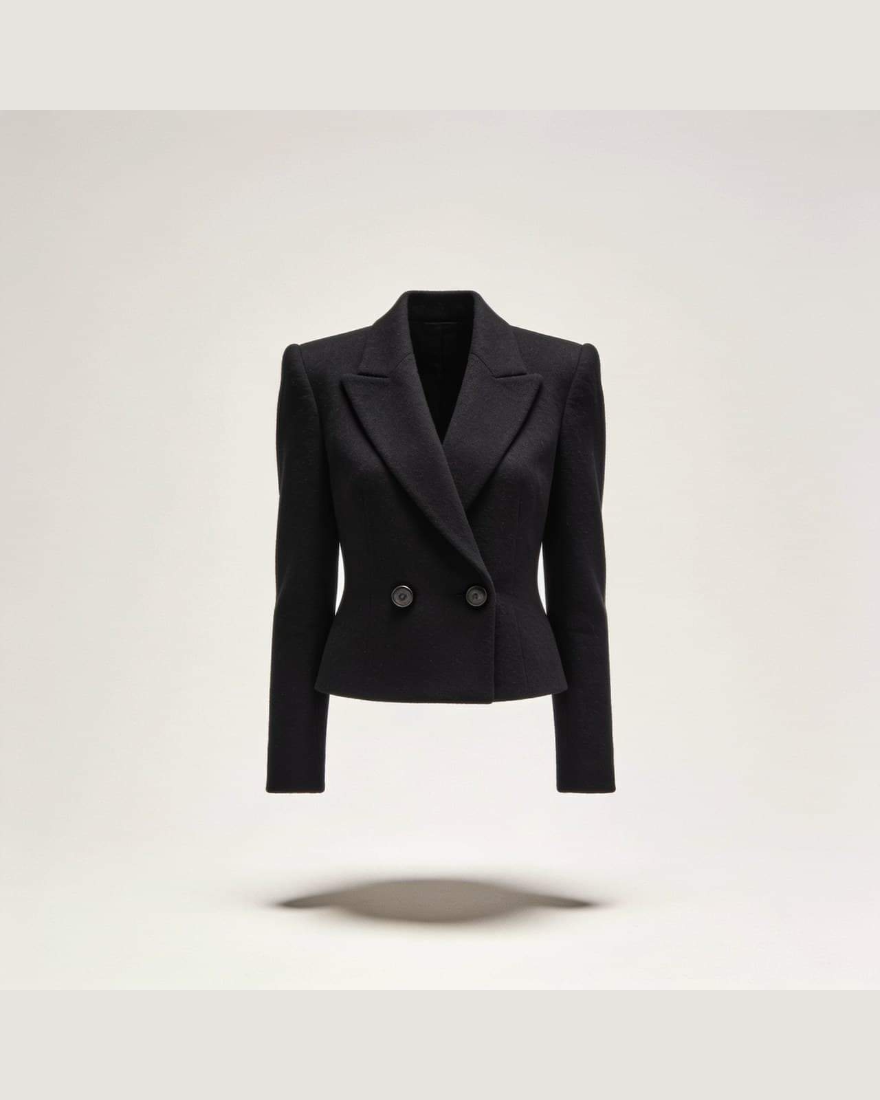Civenna Cropped Blazer · Black