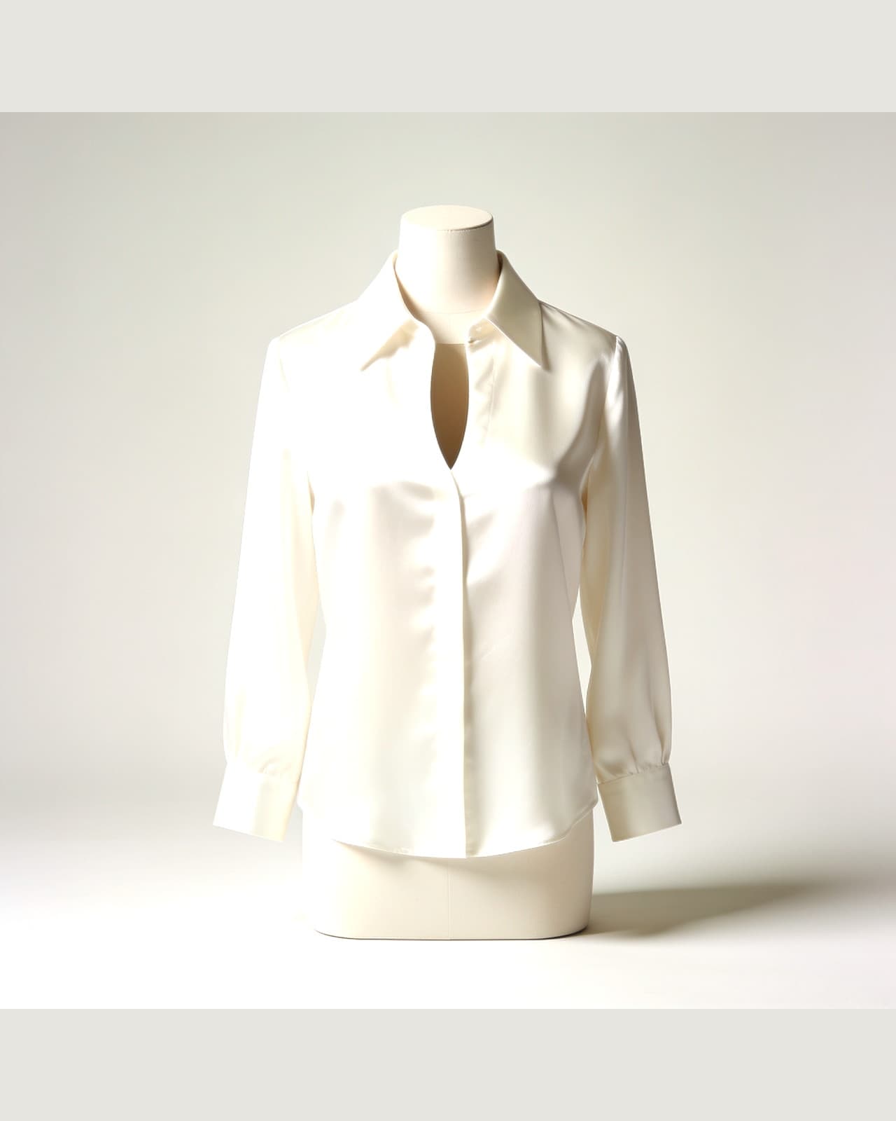Bindo Silk Shirt · Ivory