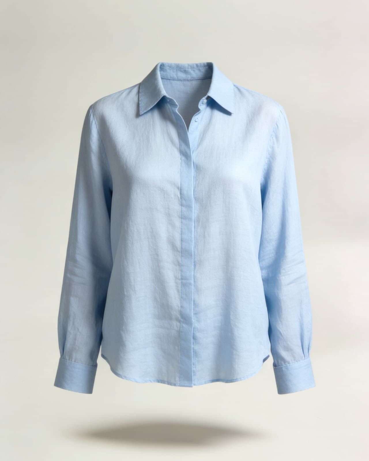 Varenna Linen Shirt · Bleu