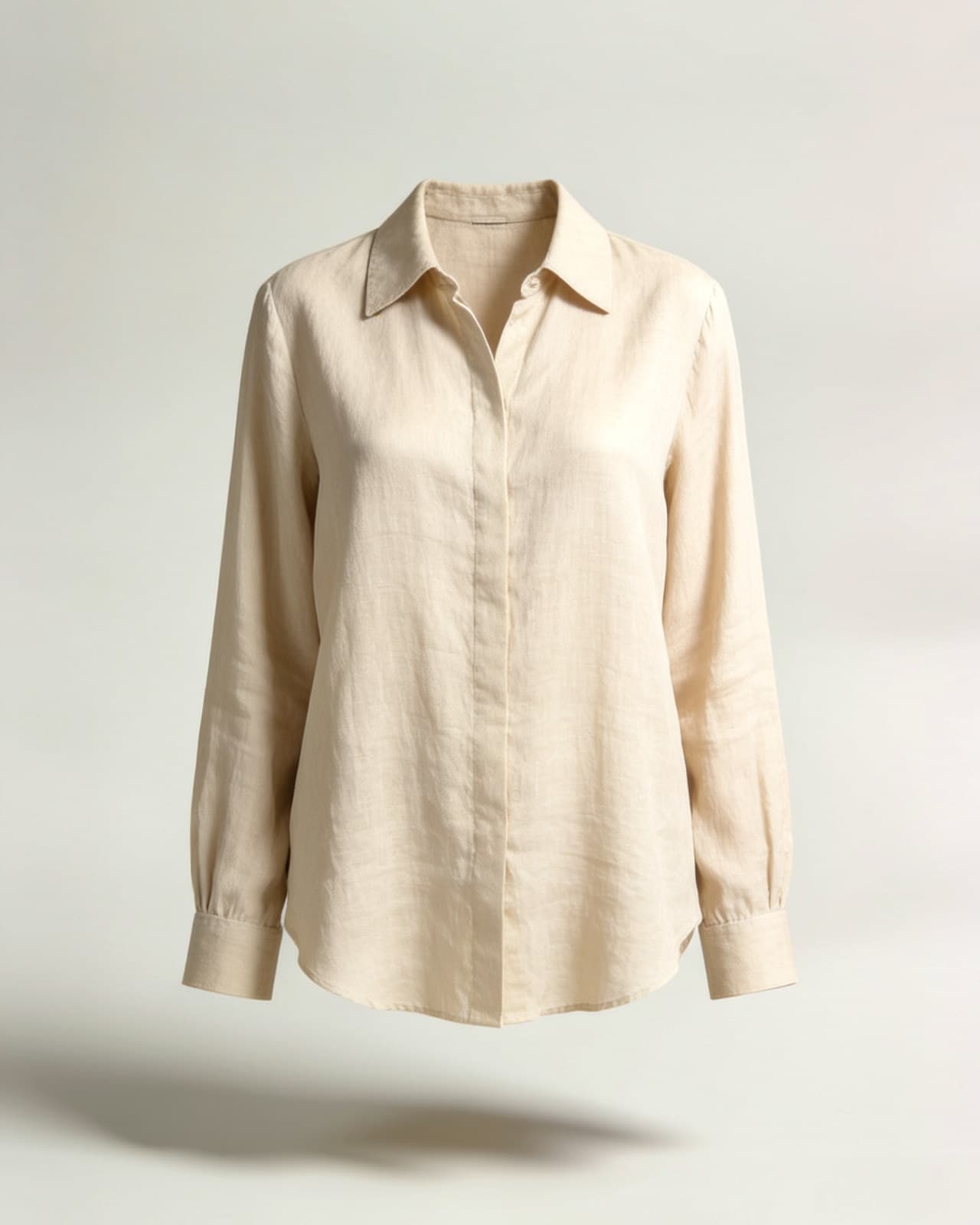 Varenna Linen Shirt · Nisip
