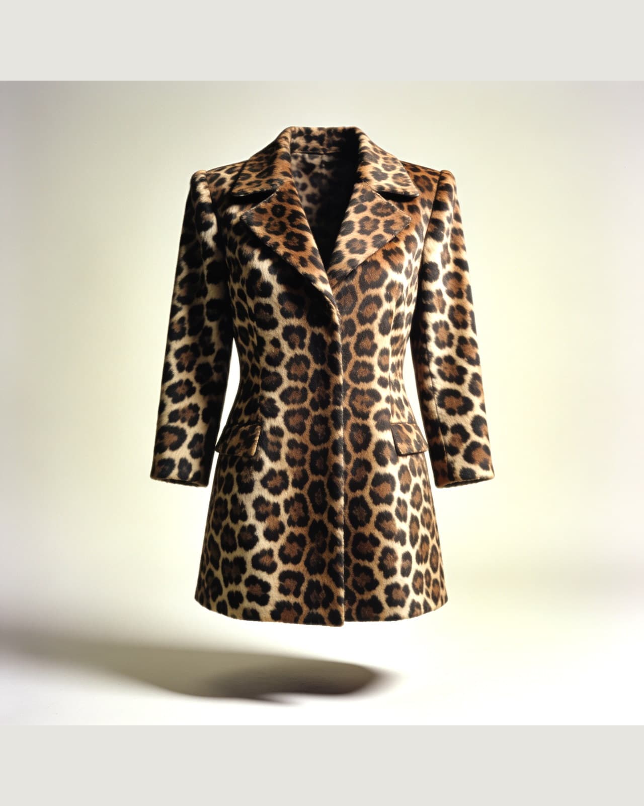 Vezio Leopard Coat · Leopard