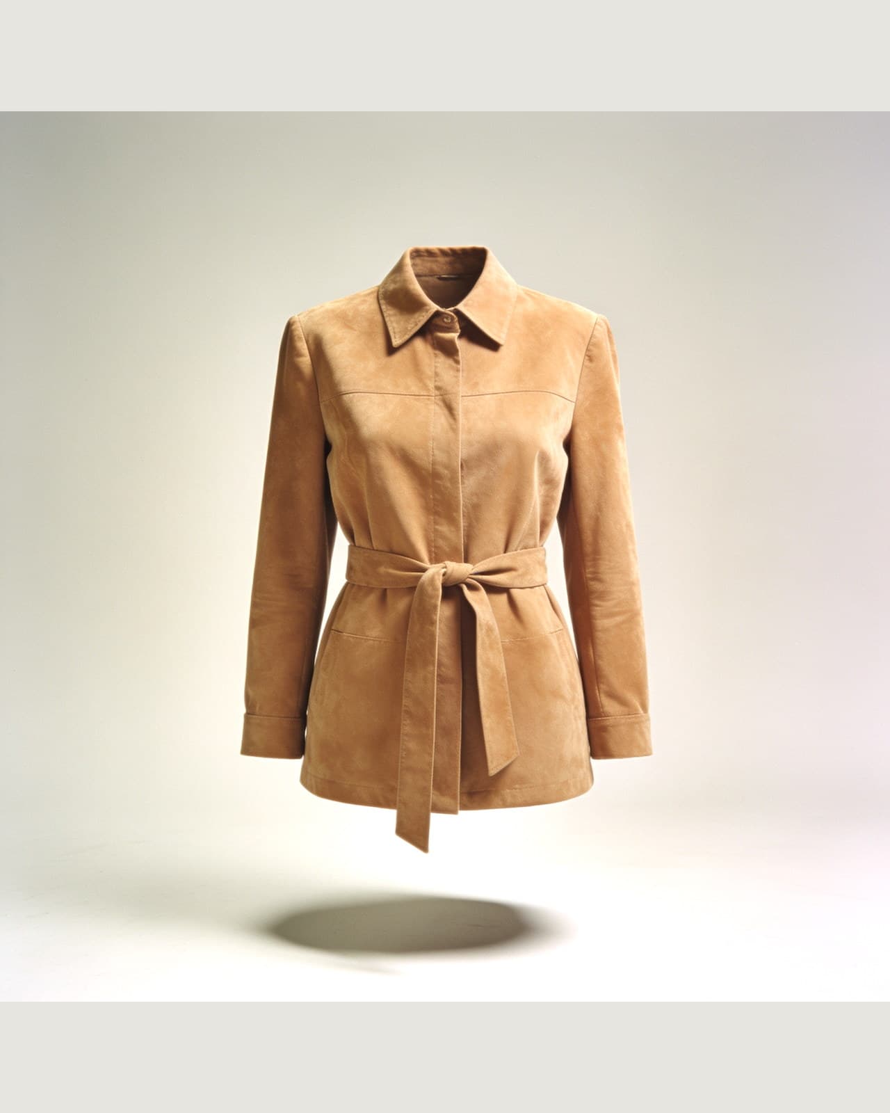 Plesio Suede Jacket · Teve
