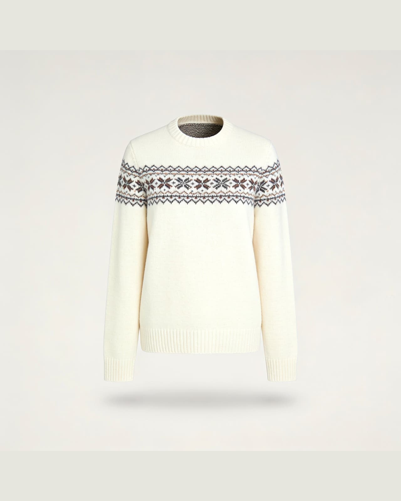 Bellano Fair Isle Jumper · Cream