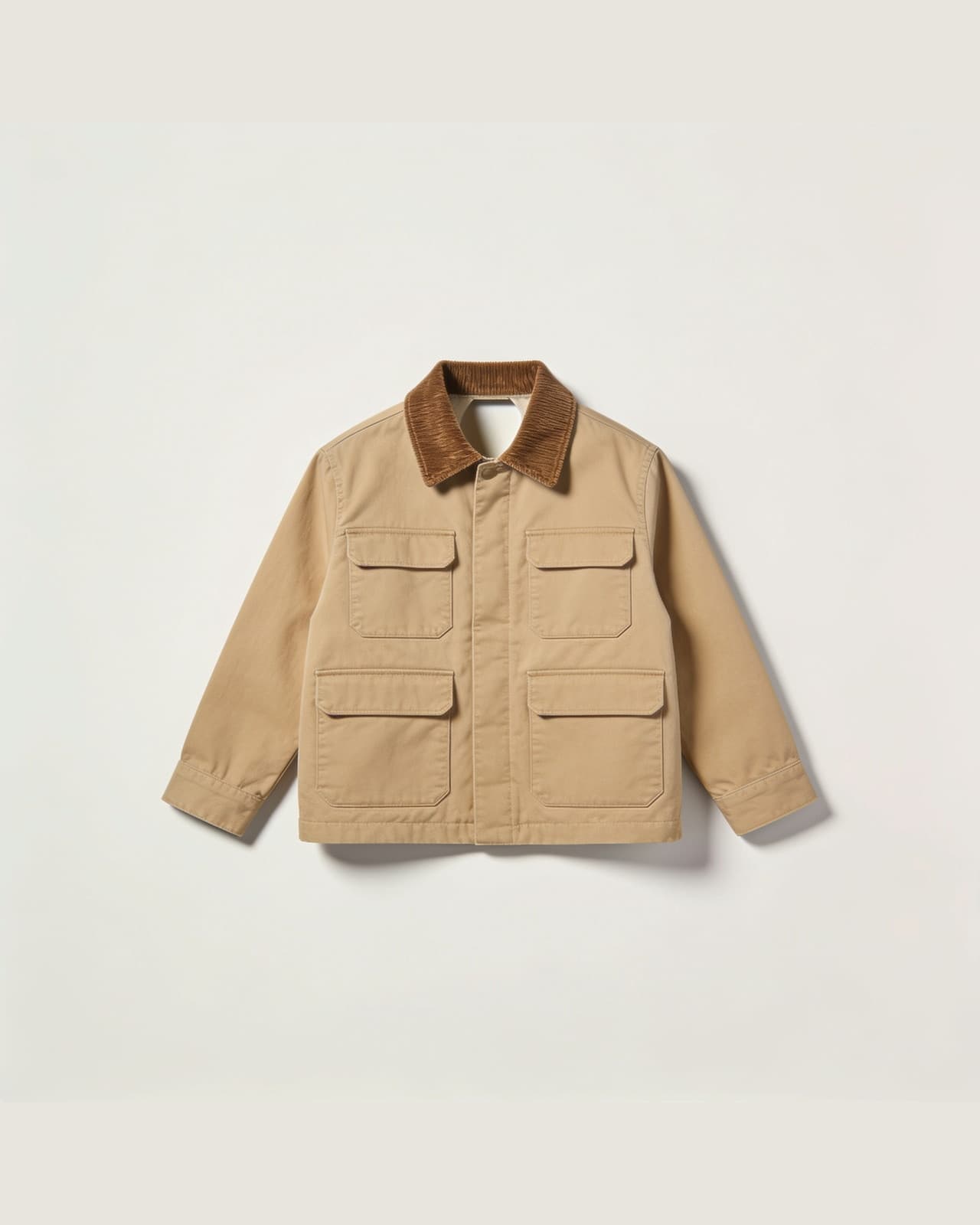 Piona Waxed Field Jacket · Stone