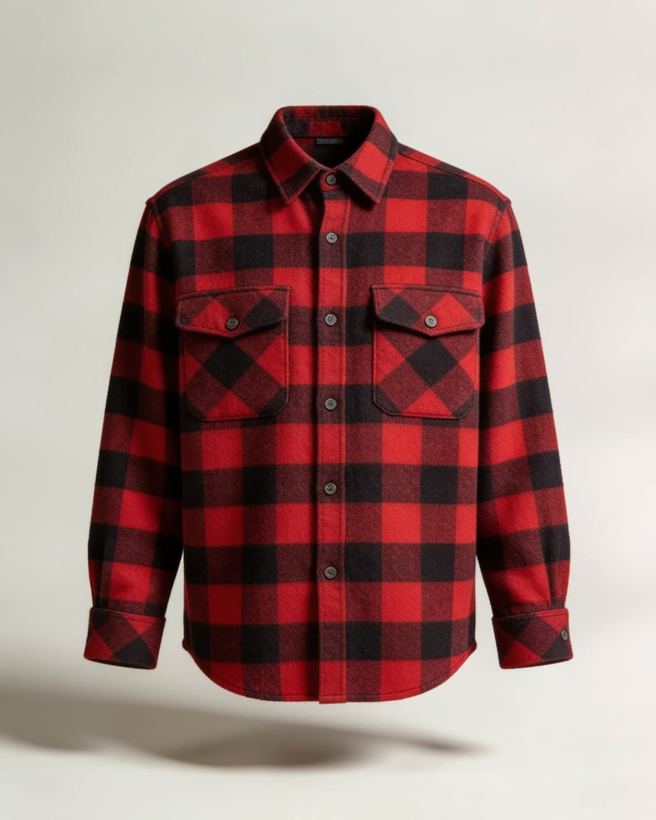 Flanelová košile Domaso · Red check