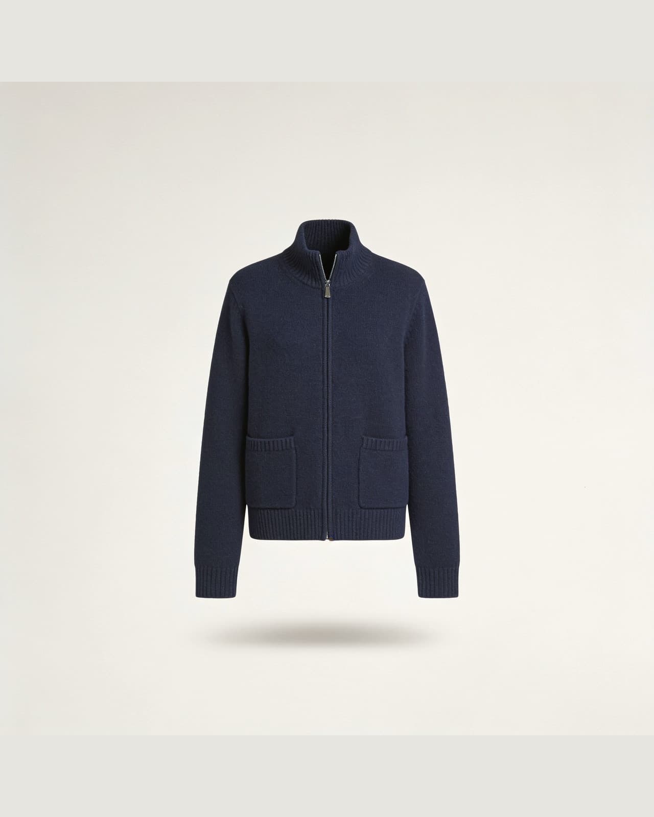 Cadenabbia Full-Zip Knit · Lake navy