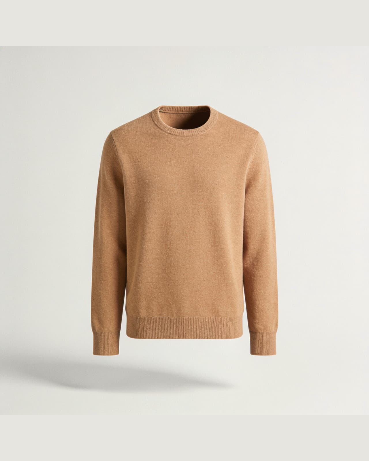 Argegno Merino Crewneck · Camel