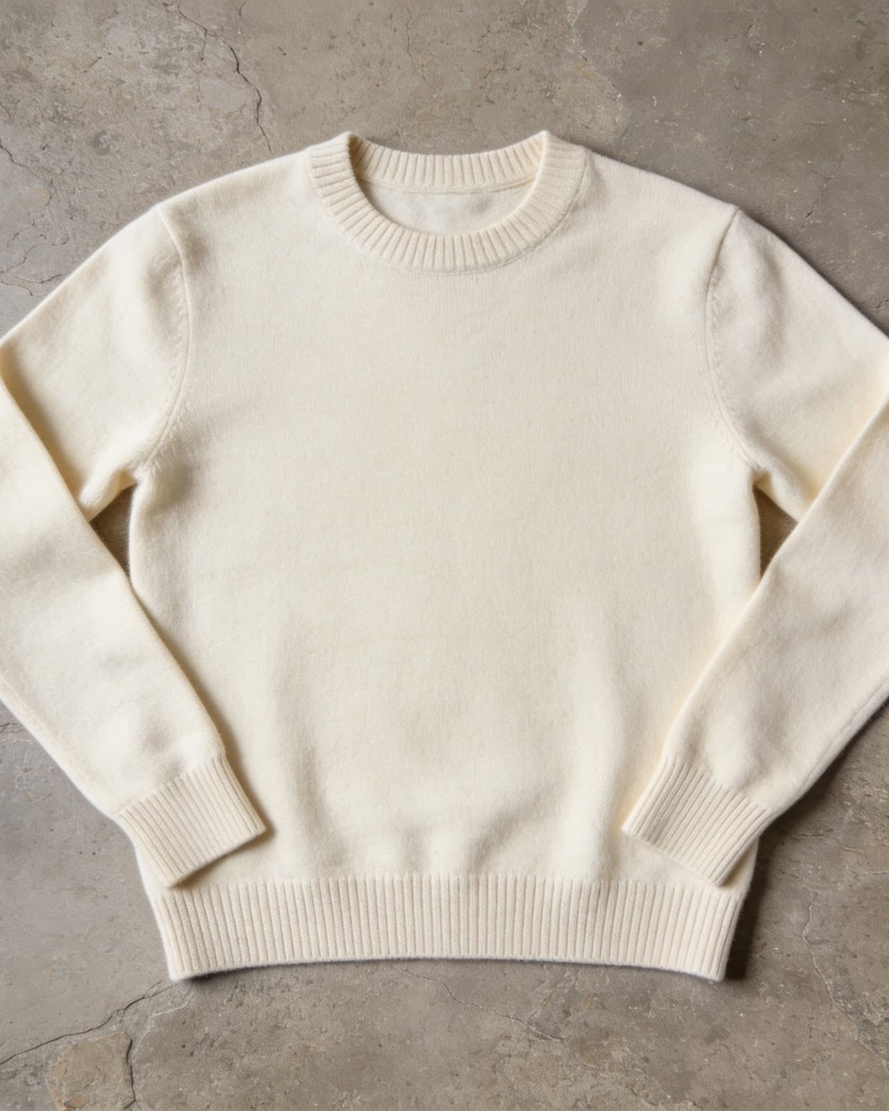 Argegno Merino Crewneck · Cream