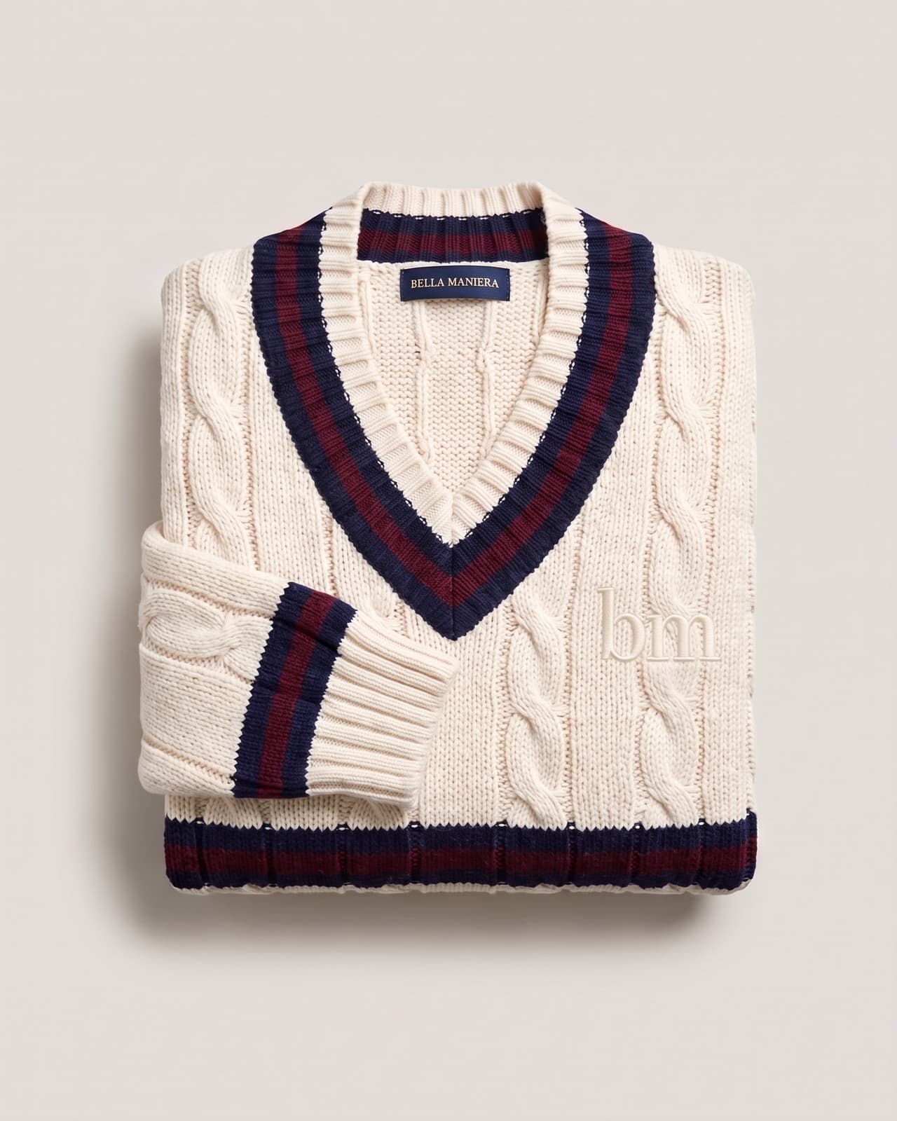 Menaggio Cricket Sweater · Cream