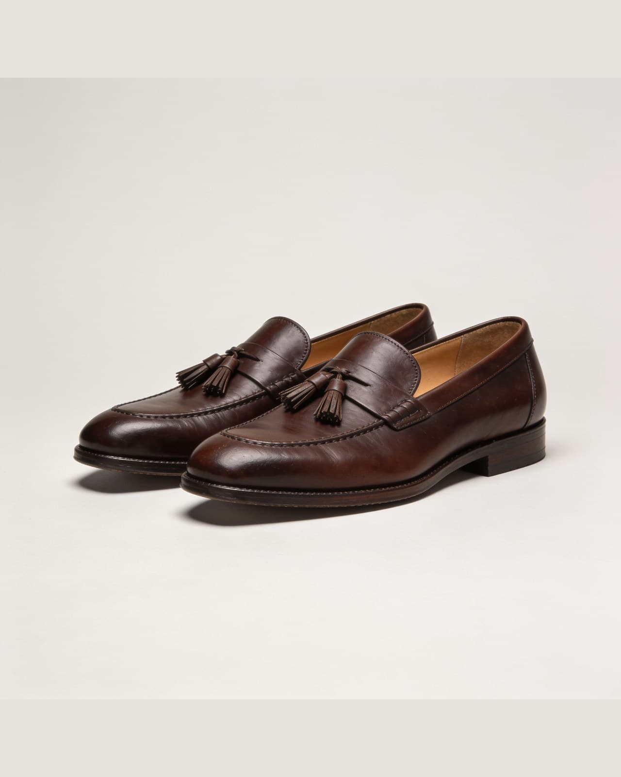 Careno Tassel Loafer · Dark brown