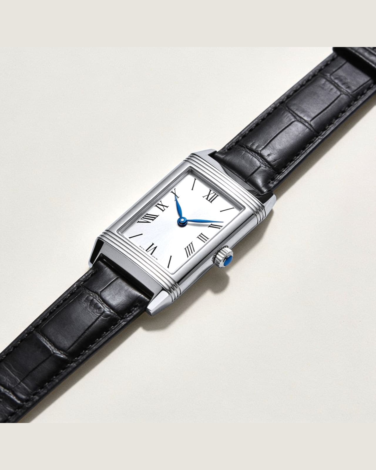 Orologio rettangolare Menaggio · Acciaio