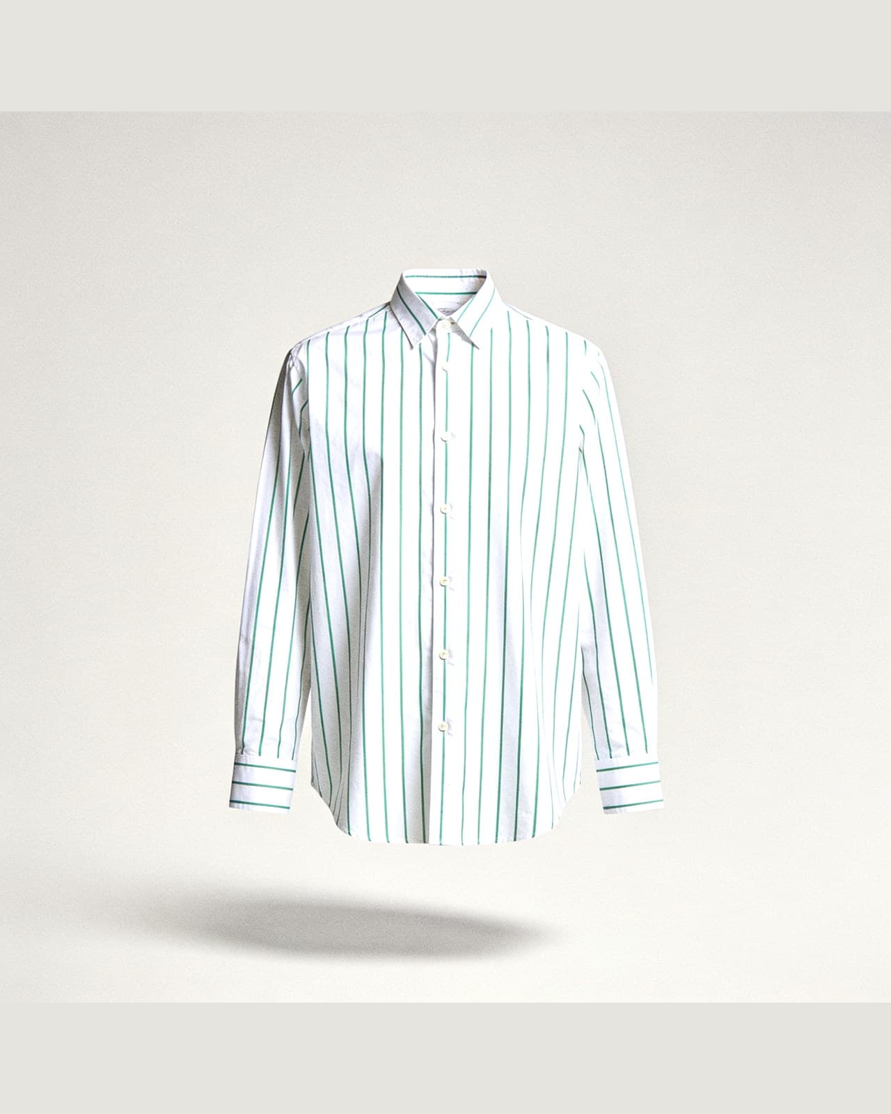 Pruhovaná oxfordská košile Nervi · Green stripe