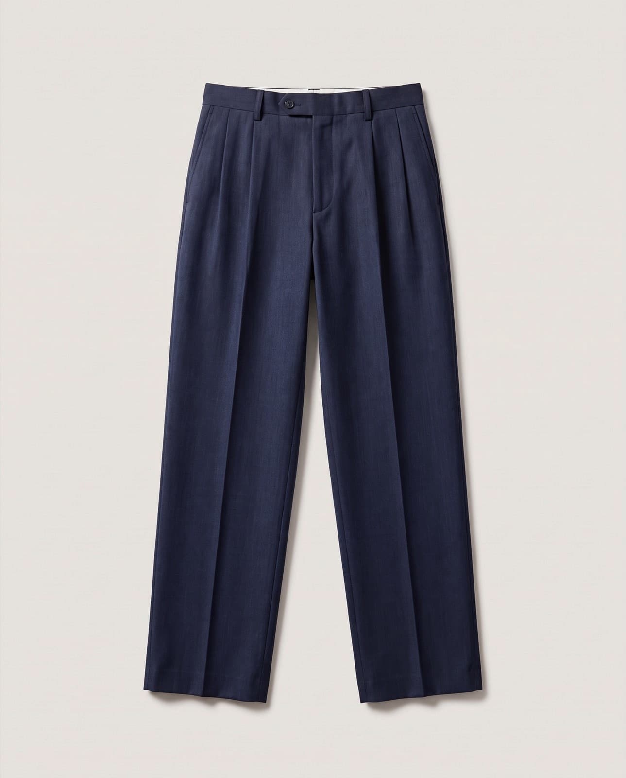 Moltrasio Pleated Trousers · Lake navy