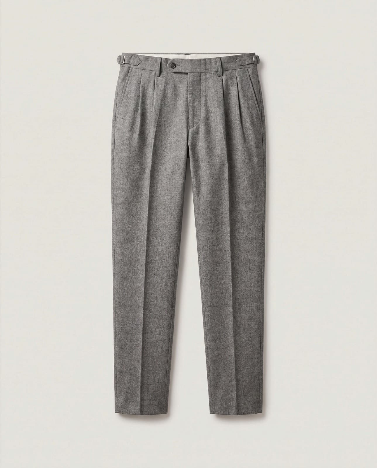Torno Flannel Trousers · Grey melange