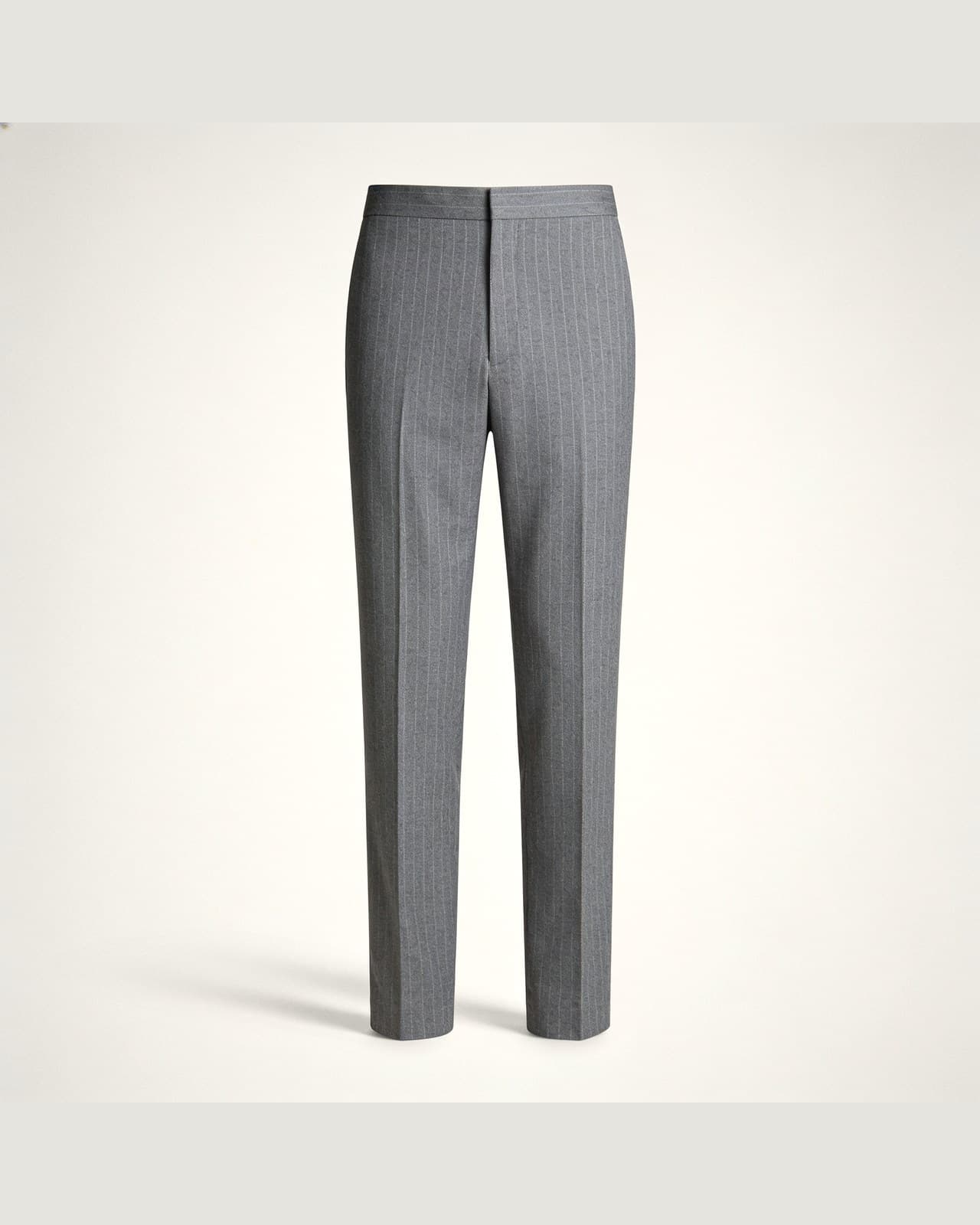 Vezio Chalk Stripe Trousers · Dark grey pinstripe